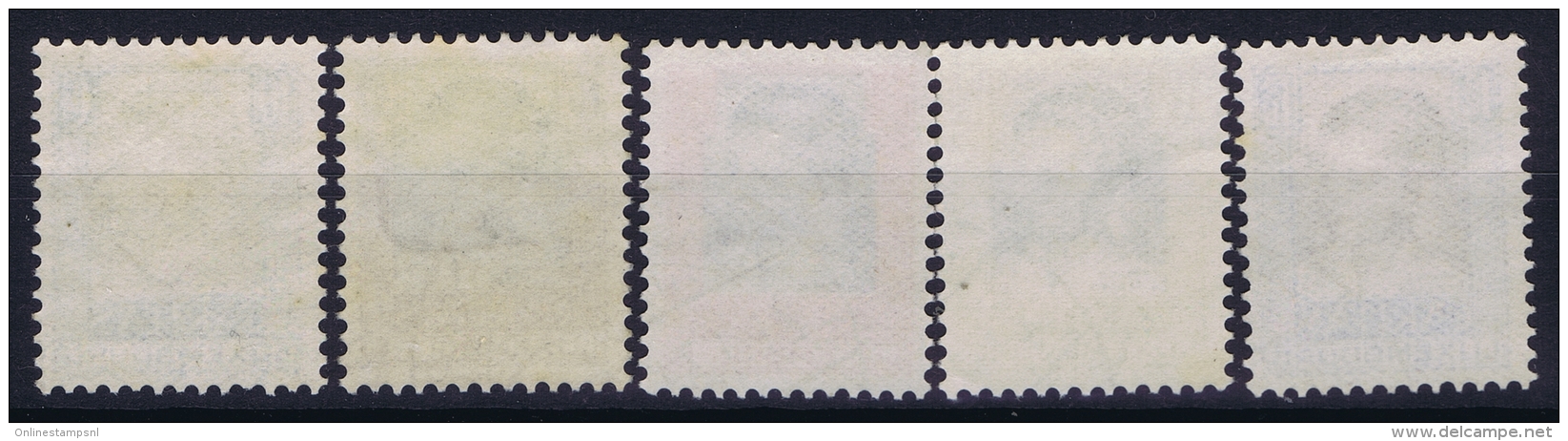 Luxembourg: 1930 Mii Nr 227 - 231 , Yv 226 - 230 Used Obl - Gebraucht