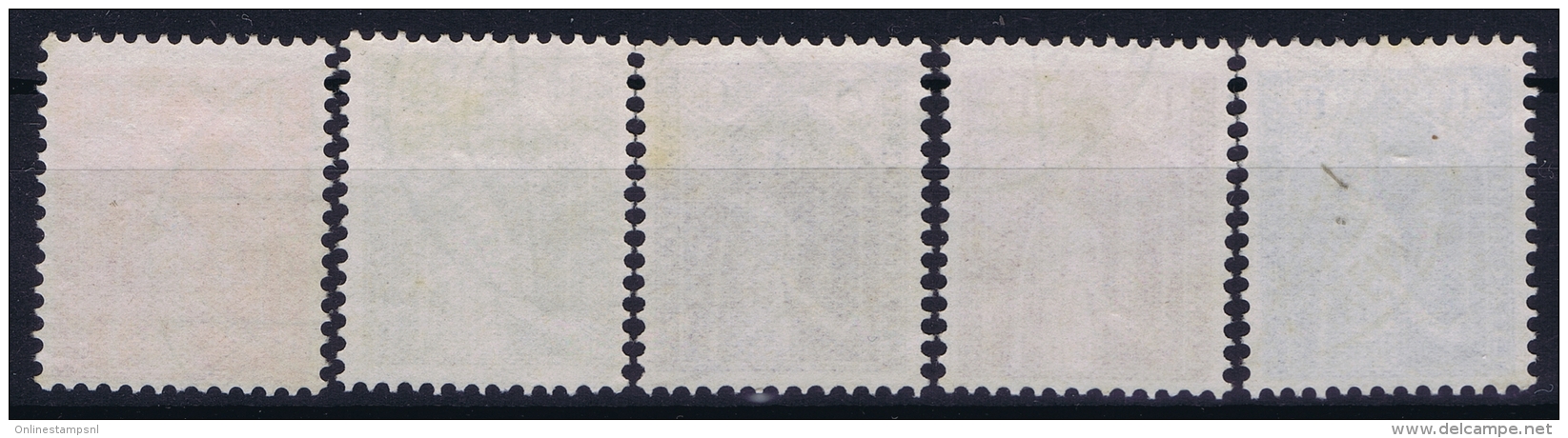 Luxembourg: Mi.nr. 245 - 249, Yv 239-243 Used Obl - Gebraucht