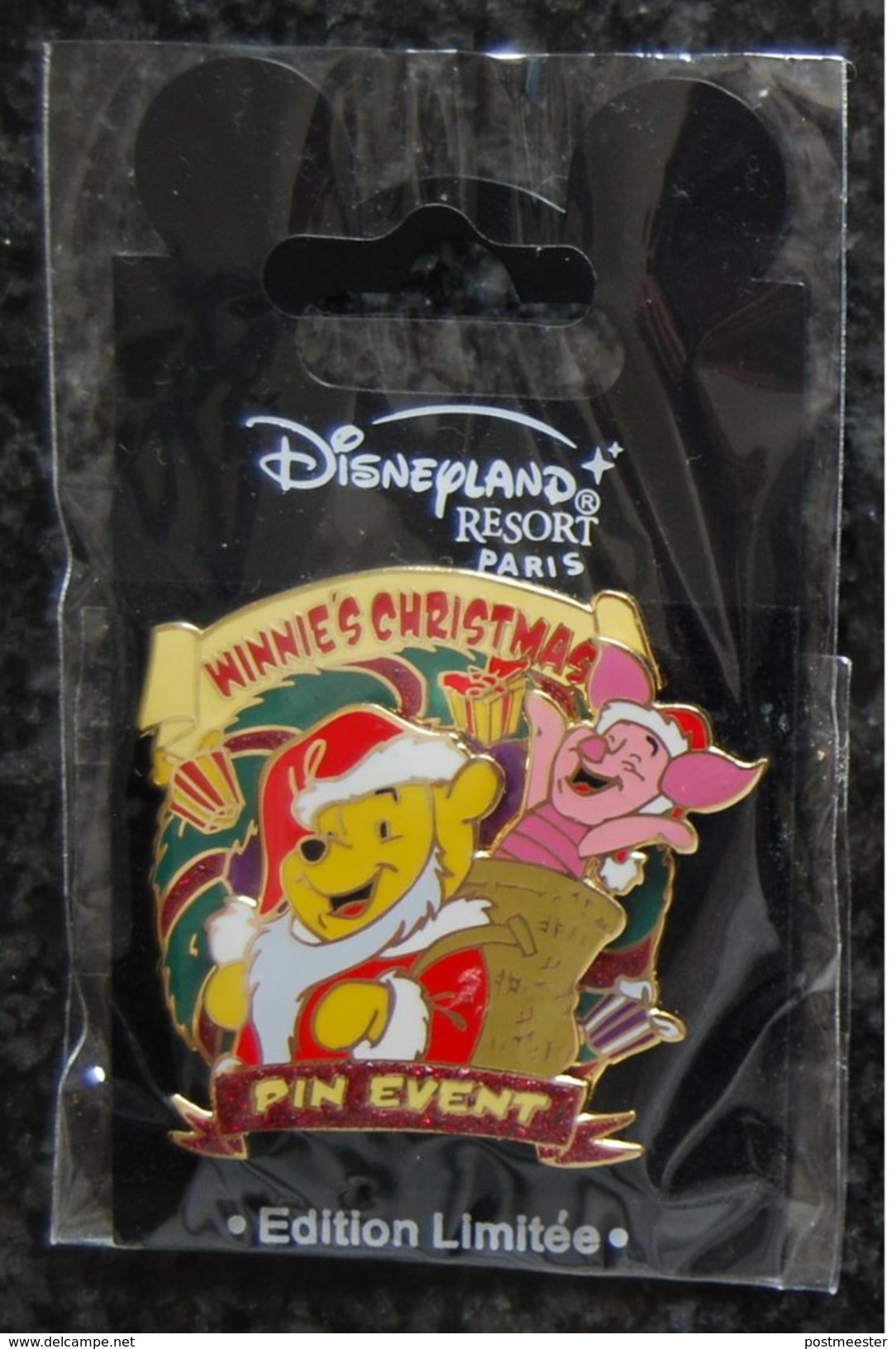 DLRP - Winnie's Christmas Event - Pooh & Piglet   Limited Edition  600 - Disney