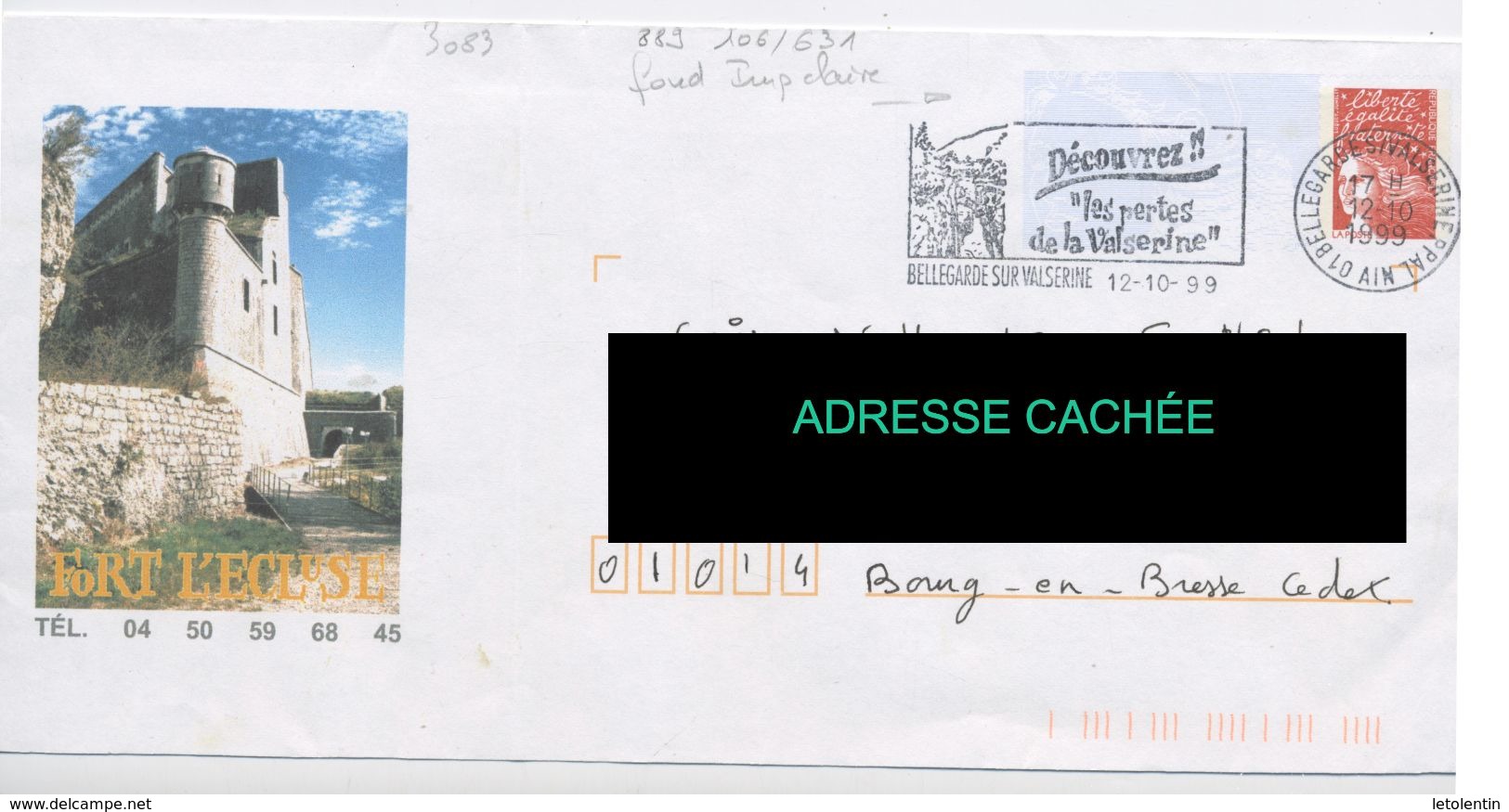 FRANCE - ENTIER TVP LUQUET N° Yt 3083-E1 PHOSPHORE DÉCALÉ - Storia Postale