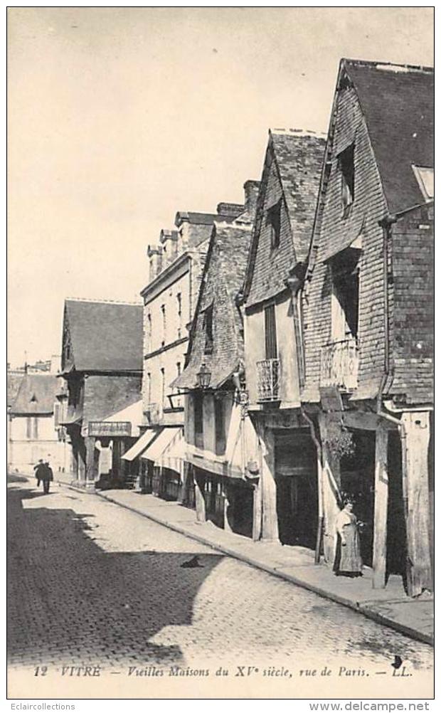 Vitré      35       Rue De Paris     (voir Scan) - Vitre