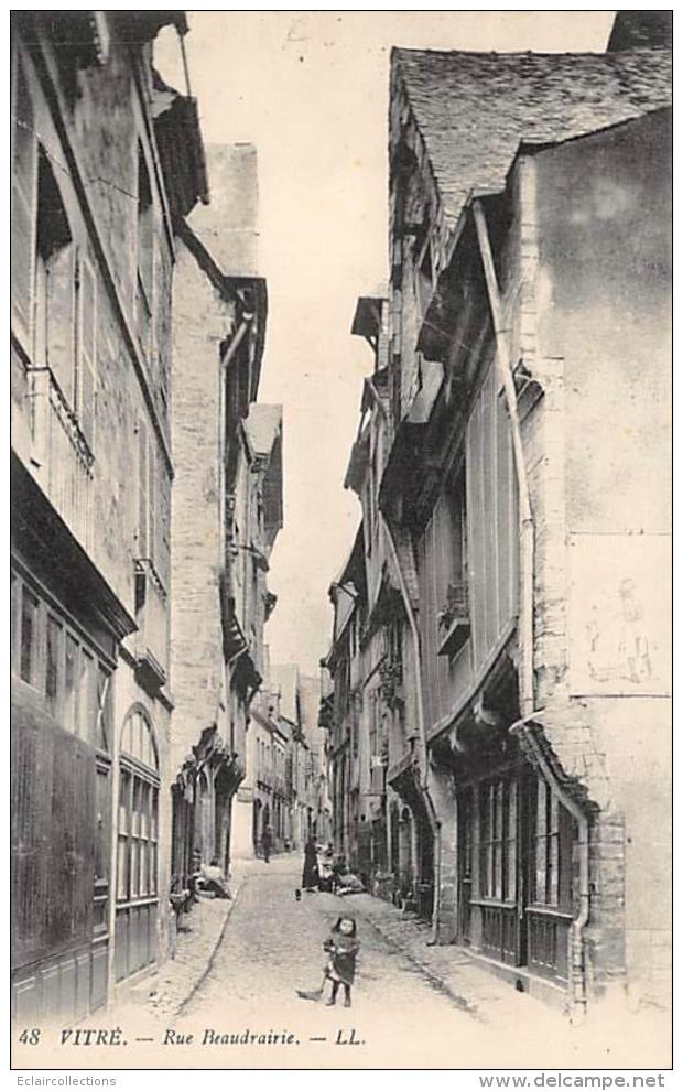 Vitré       35         Rue Baudrairie       (voir Scan) - Vitre