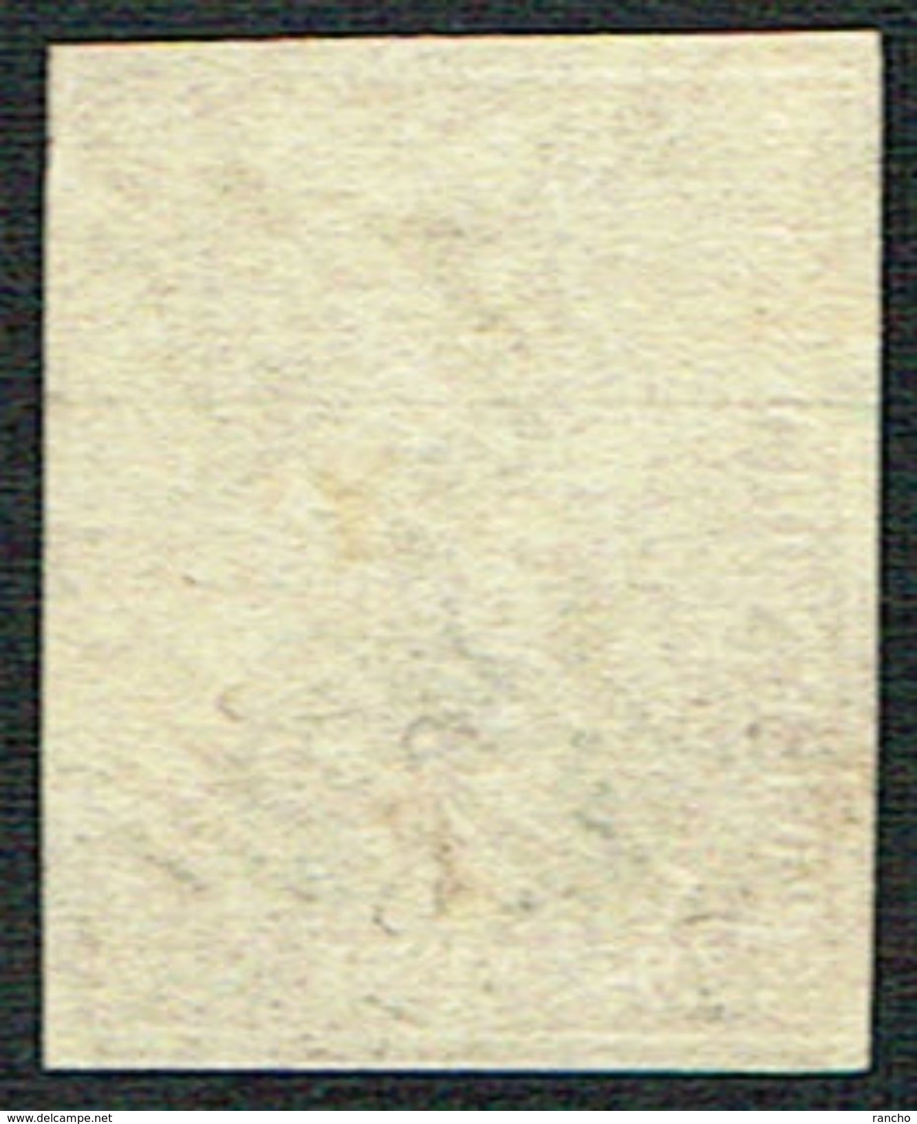 TIMBRE OBLITERE 1854 FIL DE SOIE VERT C/.S.B.K. Nr:25B. Y&TELLIER Nr:29a. MICHEL Nr:16IIAym. PAPIER MOYEN . - Used Stamps