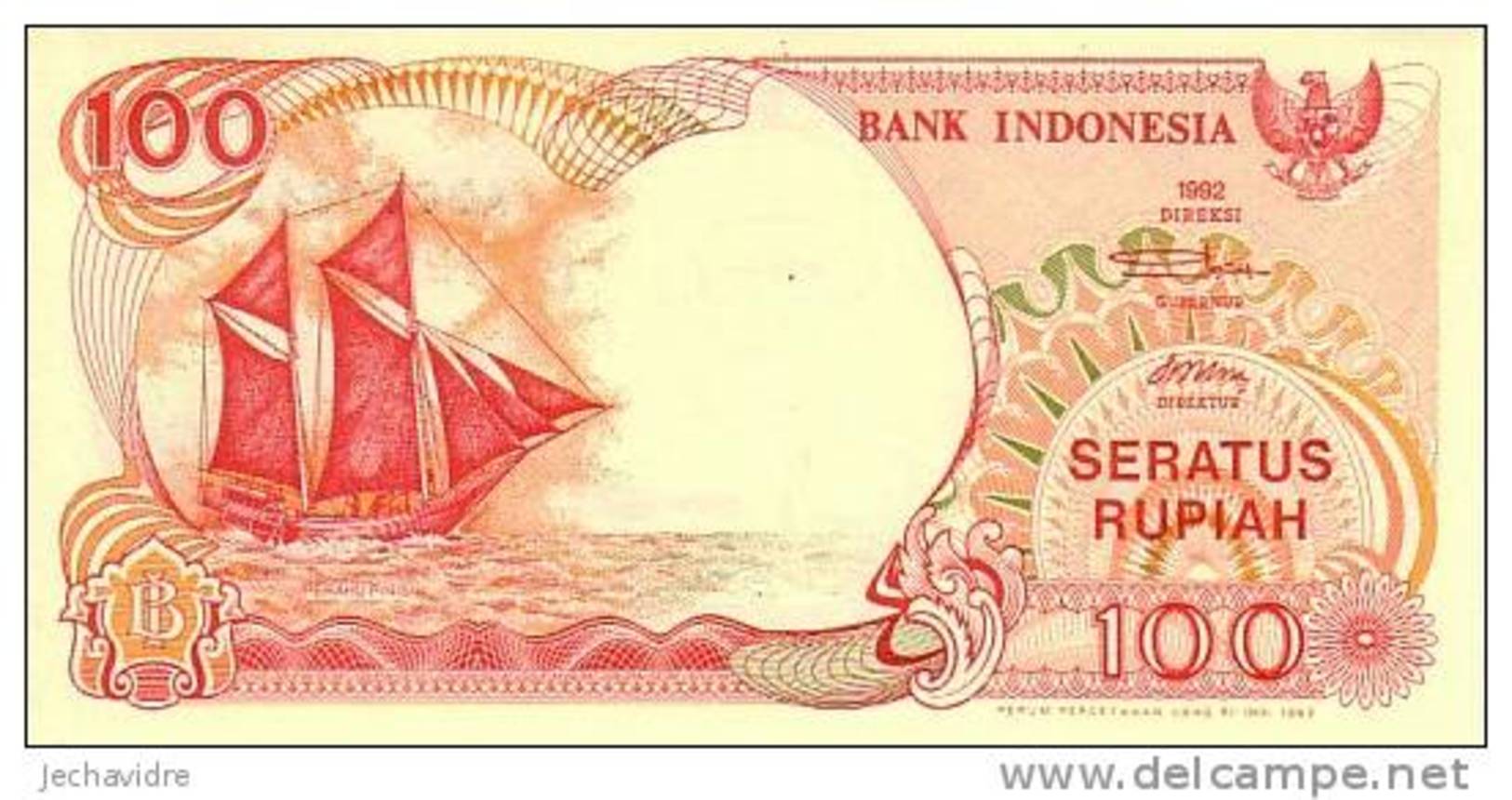 INDONESIE   100 Rupiah  Daté De 1992/1992   Pick 127a   ***** BILLET  NEUF ***** - Indonésie