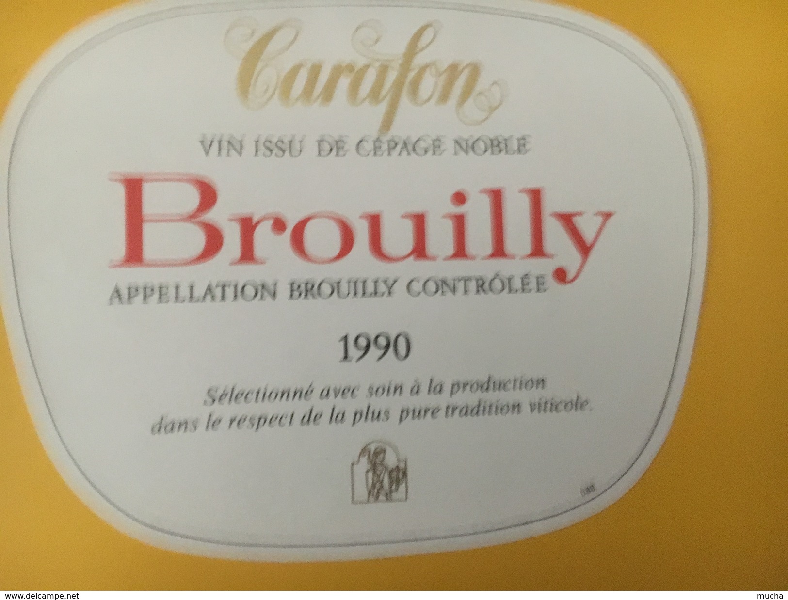 4626 - Carafon 1990 Brouilly - Beaujolais