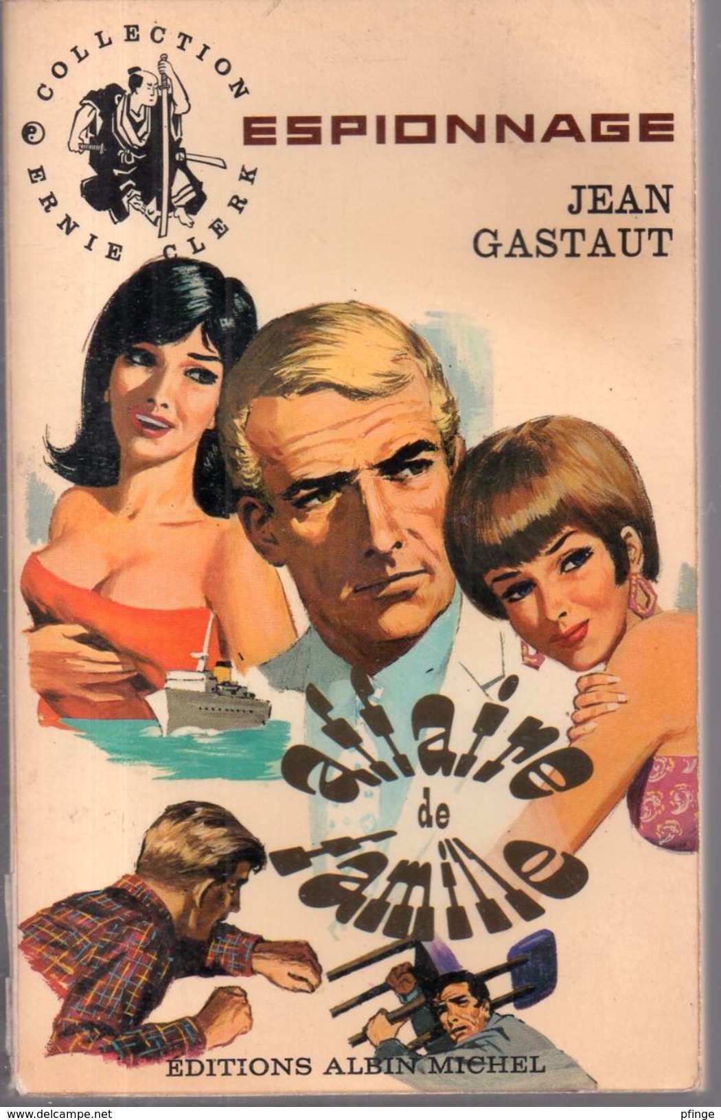 Affaire De Famille Par Jean Gastaut - Collection Ernie Clerk N°121 - Otros & Sin Clasificación