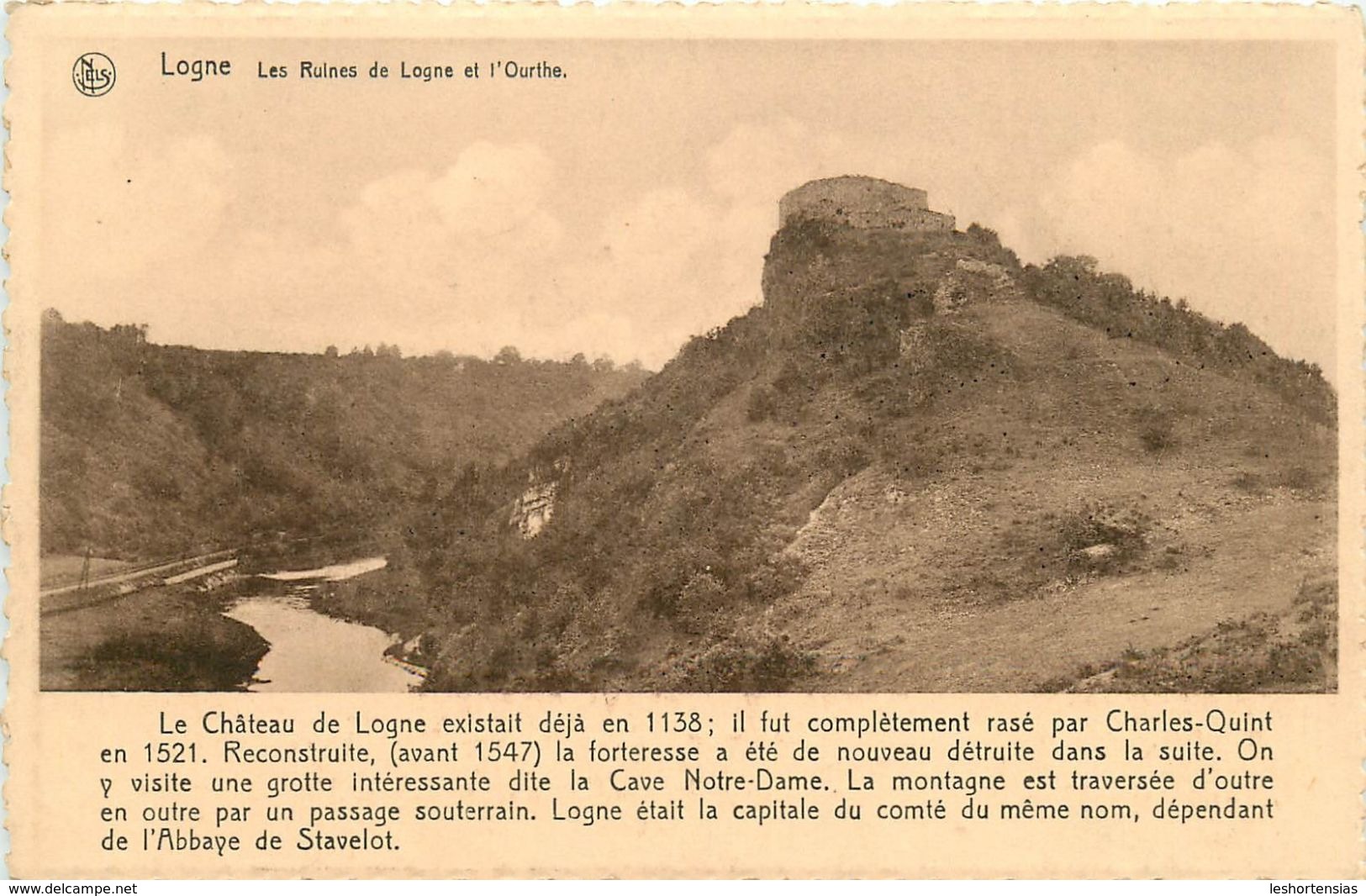 LOGNE RUINES ET L'OURTHE - Ferrieres