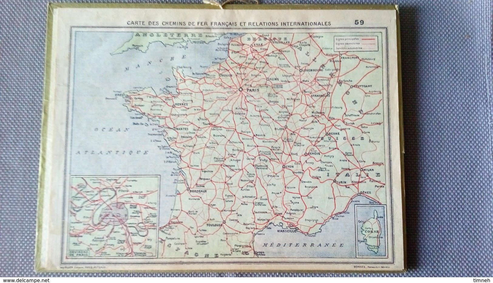 Almanach Des P.T.T. 1965  - La Cité De Carcassonne Aude - Blason - Nièvre - Calendrier OLLER - - Big : 1941-60