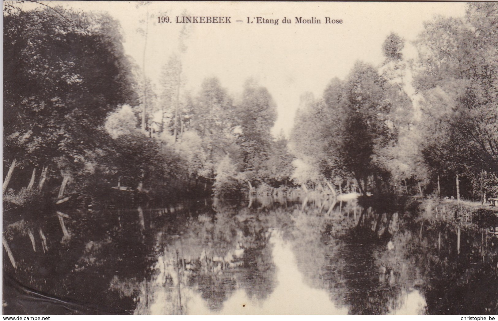 Linkebeek, L'Etang Du Moulin Rose (pk37649) - Linkebeek