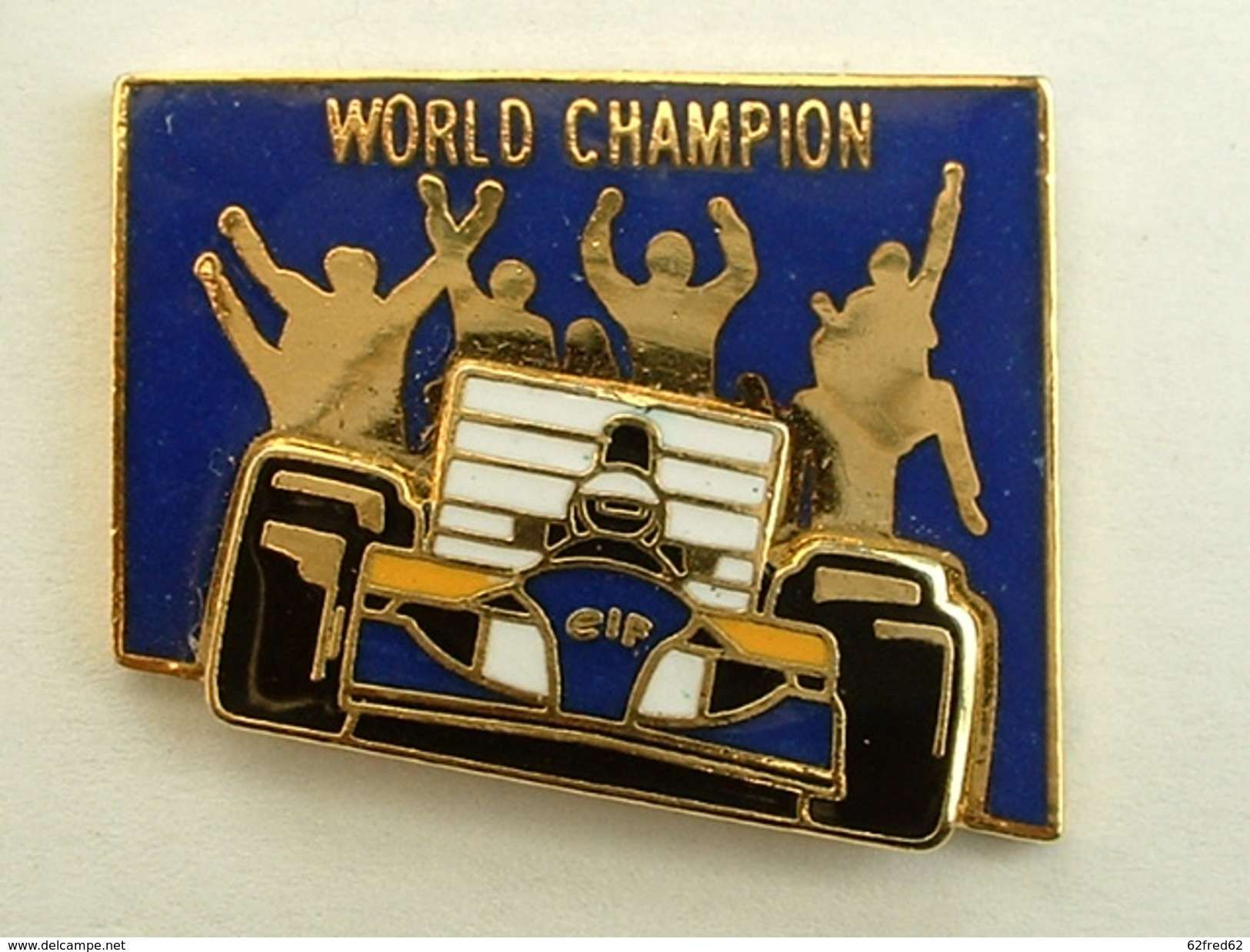 Pin´S FORMULE 1 - WILLIAMS RENAULT - WORLD CHAMPION ELF - DOUBLE MOULE - F1