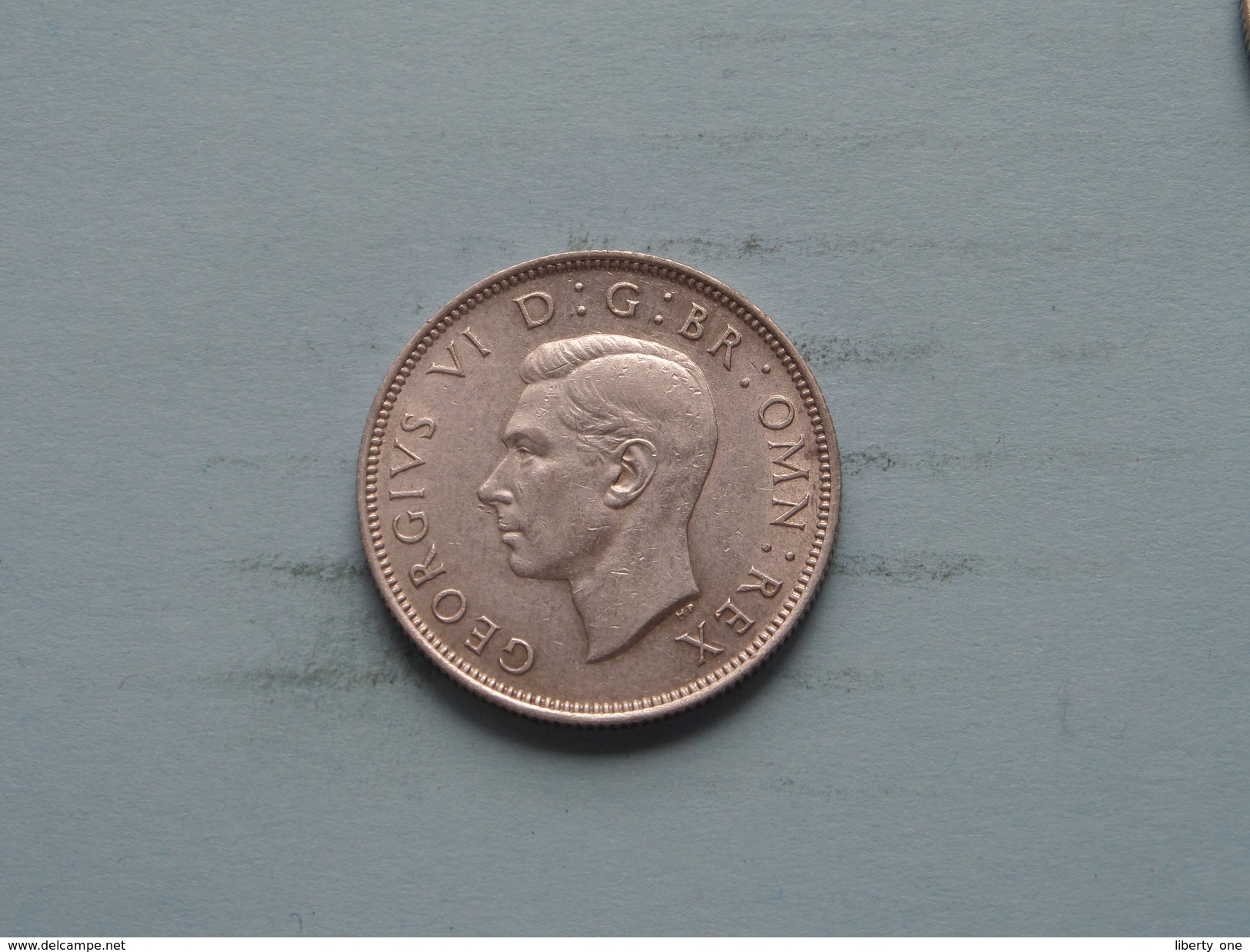 1946 - Two Shillings / KM 855 ( Uncleaned - For Grade, Please See Photo ) ! - J. 1 Florin / 2 Shillings