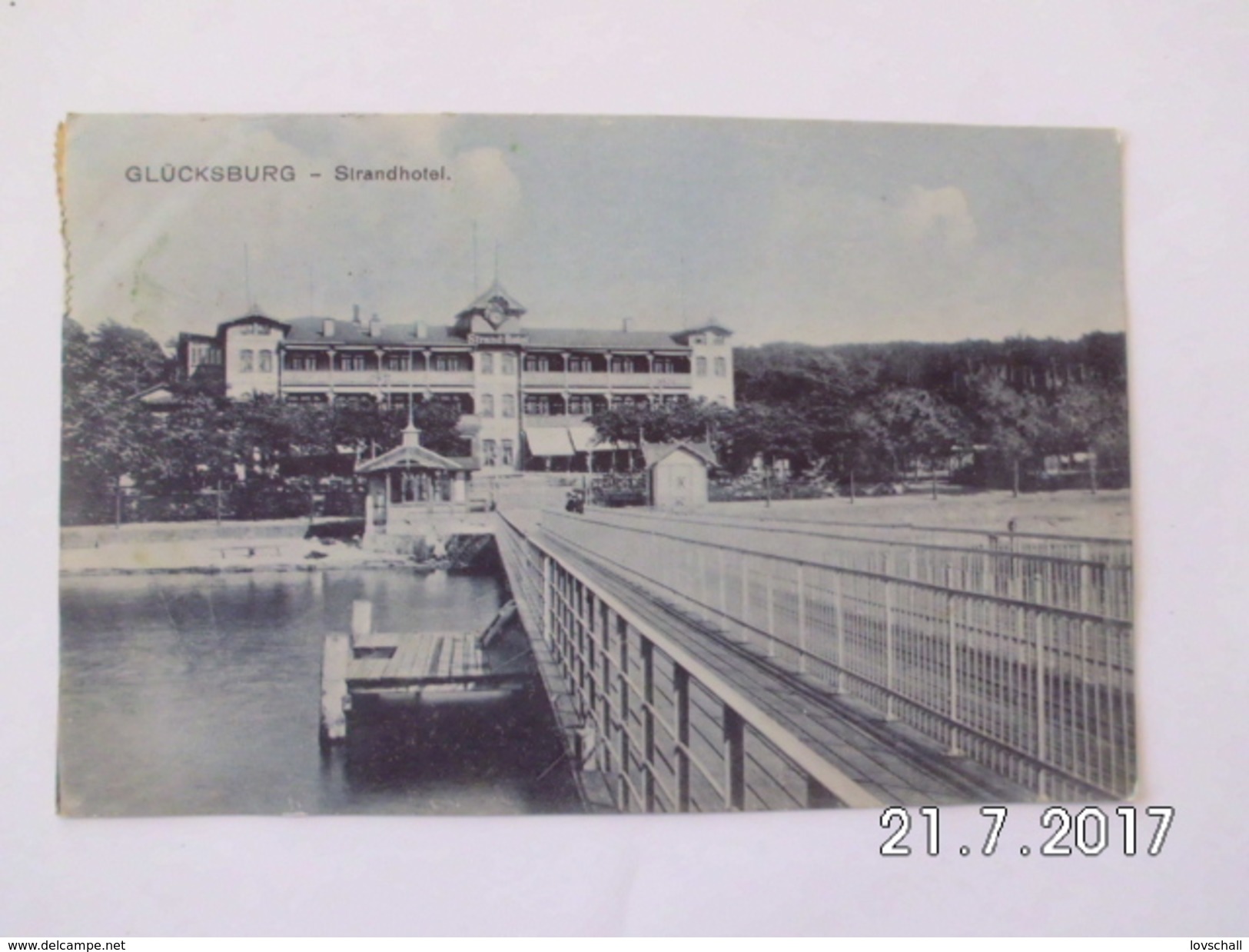 Glücksburg. - Strandhotel. (20 - 5 - 1907) - Glücksburg