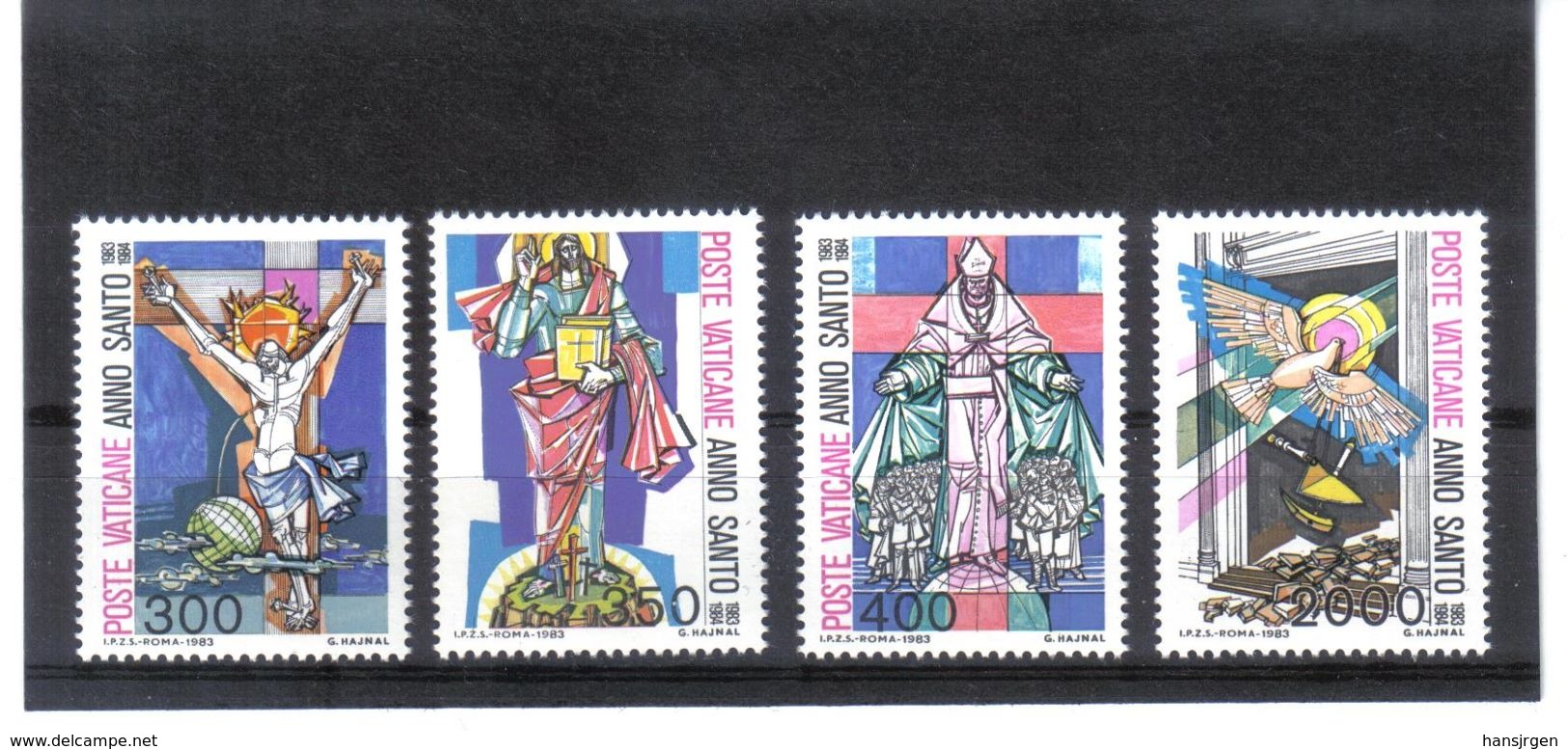 XAX80 VATICAN  1983   MICHL  816/19 ** Postfrischer SATZ SIEHE ABBILDUNG - Nuevos