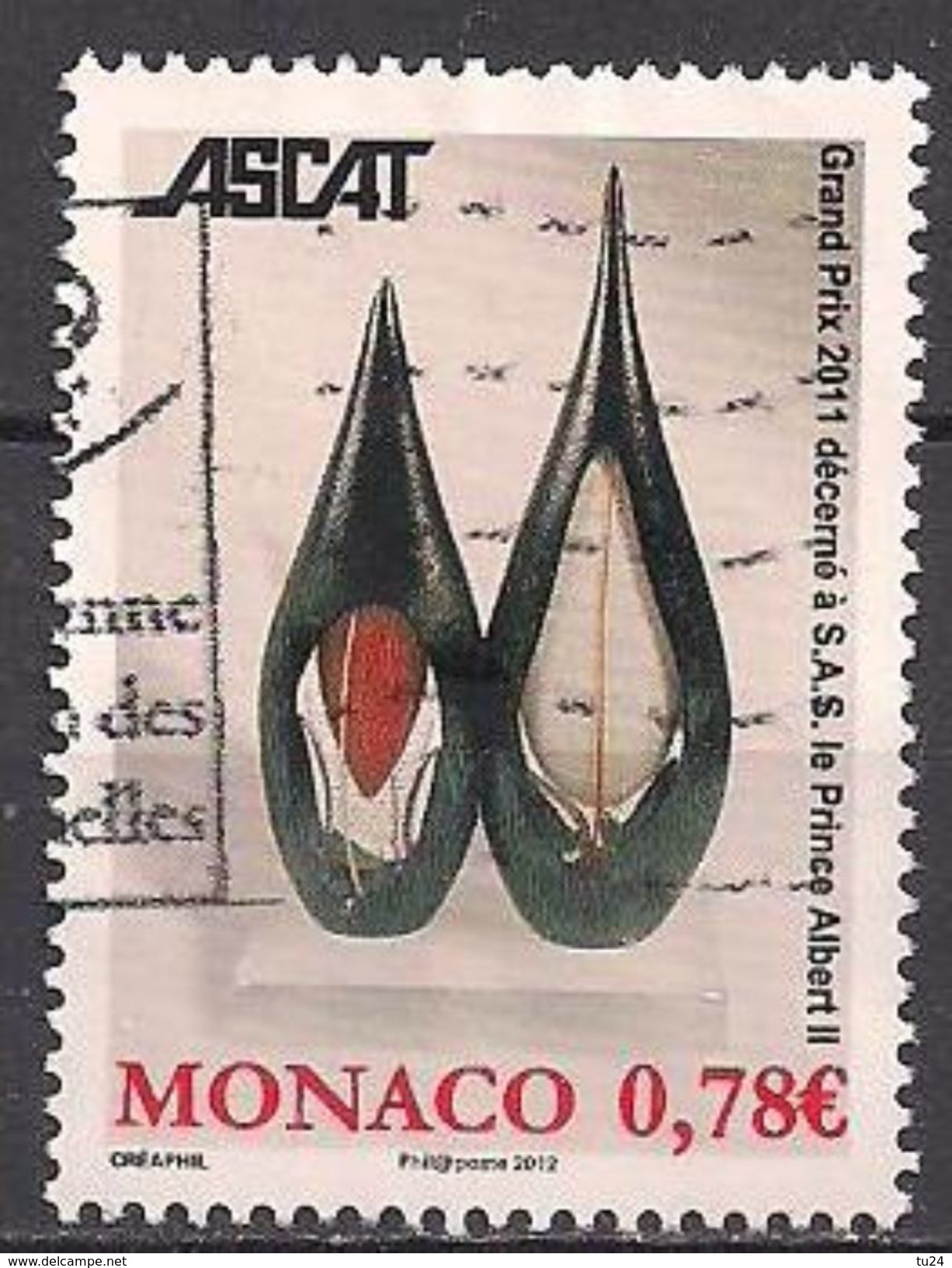 Monaco  (2011)  Mi.Nr.  3064  Gest. / Used  (9fi26) - Used Stamps