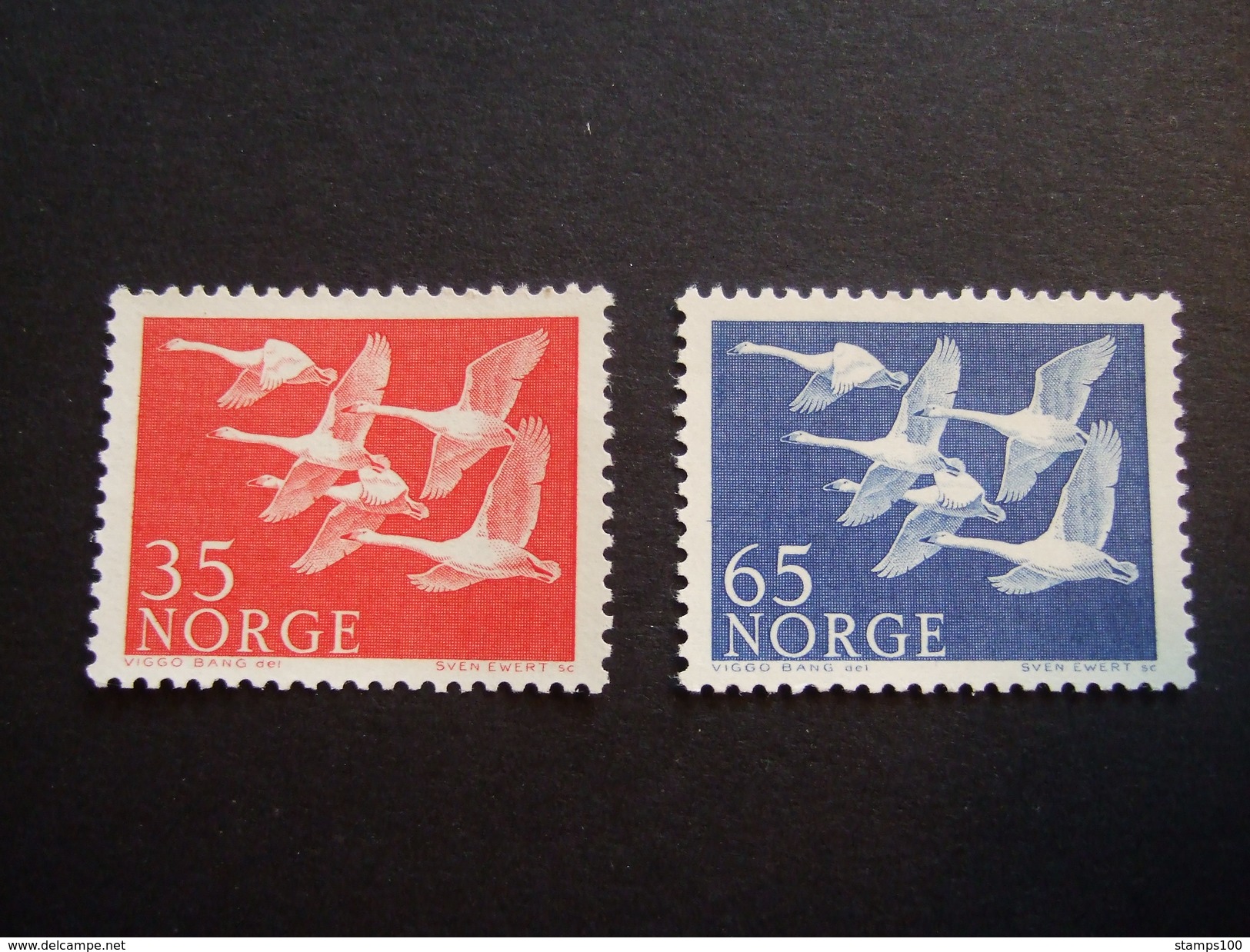 NORWAY 1956. MICHEL 406/07.   MNH**. E50NVT - Neufs