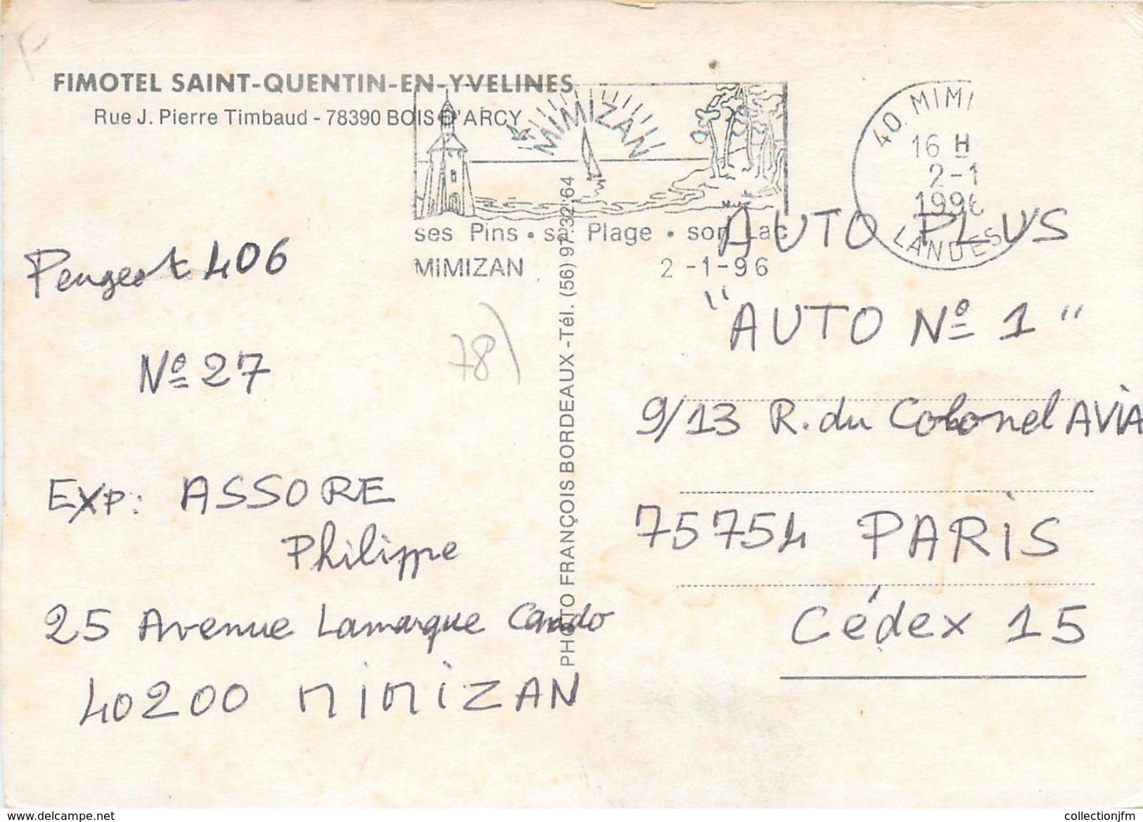 CPSM FRANCE 78 "Saint Quentin En Yvelines, Fimotel" - St. Quentin En Yvelines