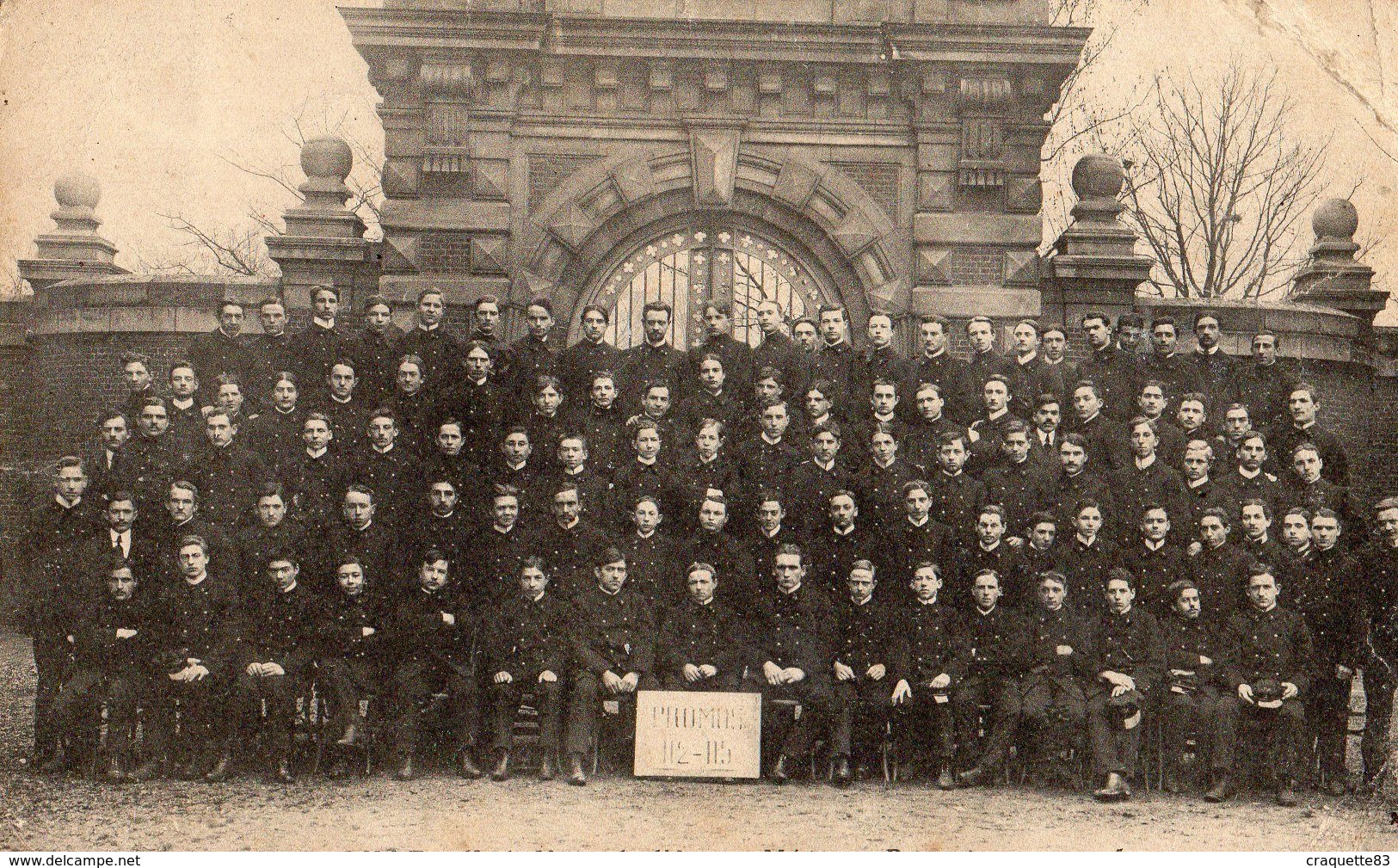 LILLE -ECOLE NATIONALE D'ARTS ET METIERS -PROMOTION 1912.1915 - Lille