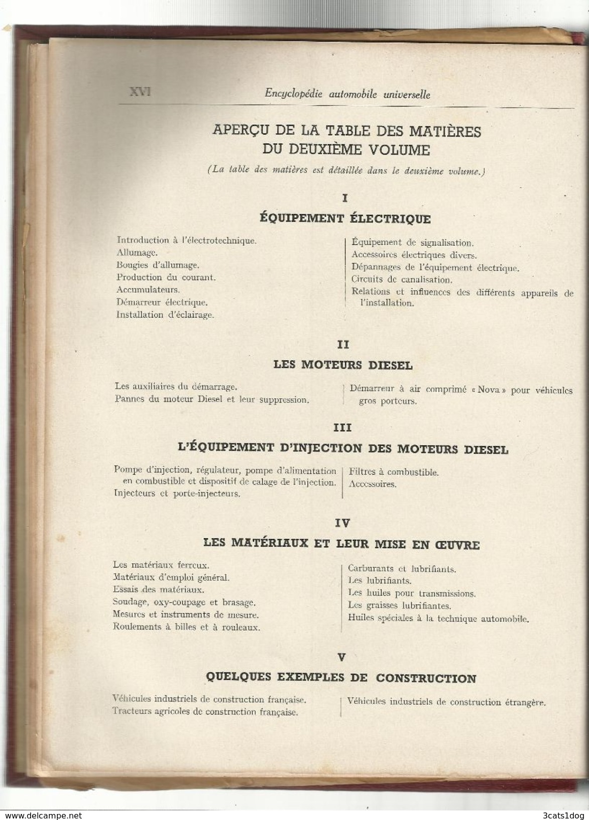 Encyclopédie Automobile Universelle - 1951 (2 tômes - 1500 pages)