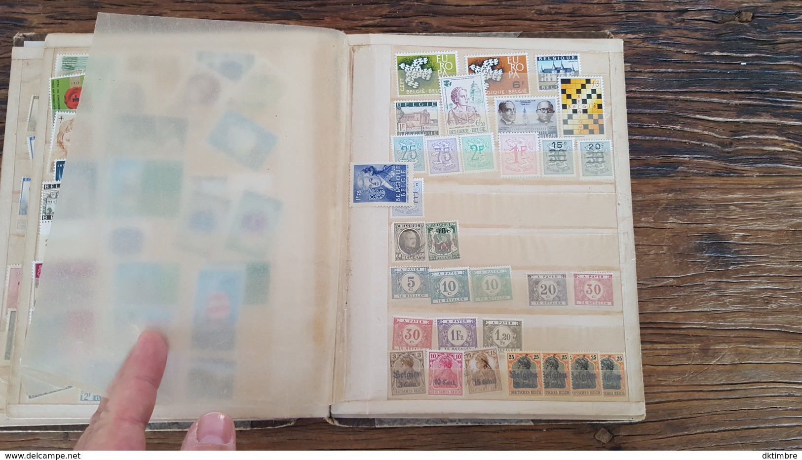 LOT 363835 ALBUM TIMBRE DE BELGIQUE NEUF**/*  PORT A 5 EUROS