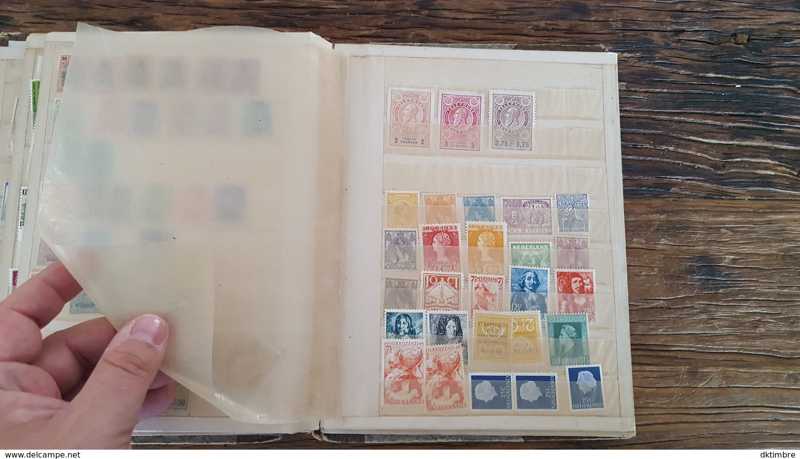 LOT 363835 ALBUM TIMBRE DE BELGIQUE NEUF**/*  PORT A 5 EUROS