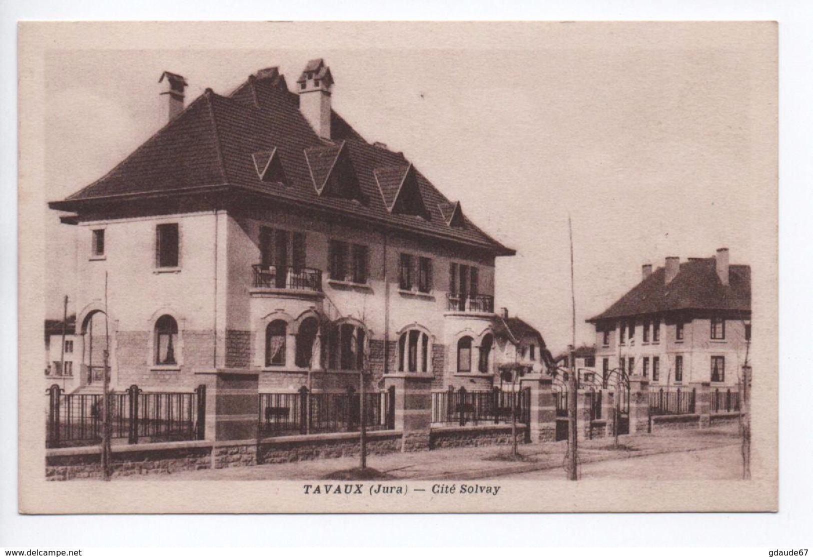 TAVAUX (39) - CITE SOLVAY - Tavaux