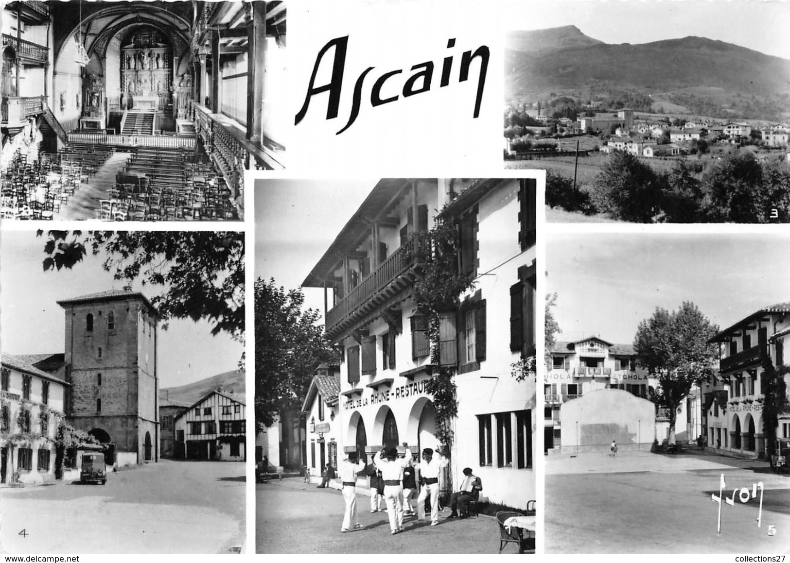 64-ASCAIN - MULTIVUES - Ascain