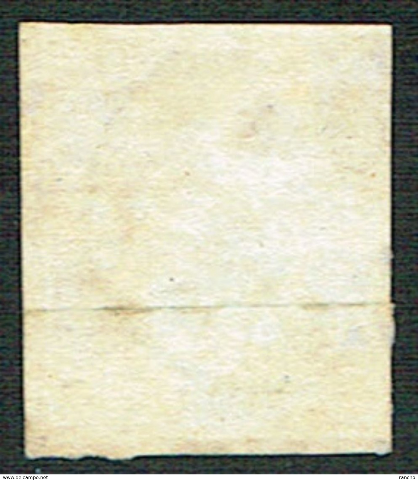 TIMBRE OBLITERE 1860 FIL DE SOIE VERT C/.S.B.K. Nr:24G. Y&TELLIER Nr:28. MICHEL Nr:15IIBym. PAPIER EPAIS. - Used Stamps