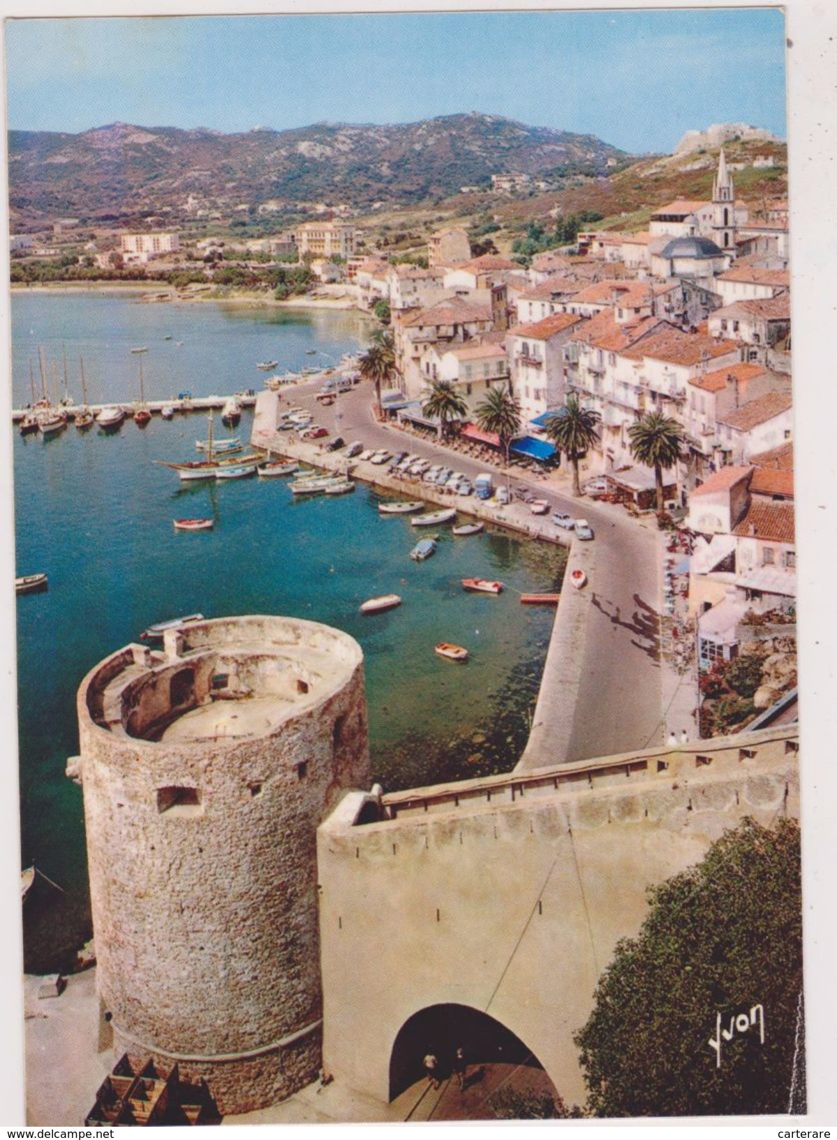 HAUTE CORSE,CALVI,BALAGNE,VILLE DE RESISTANT ANTI FASCISTE,PENDANT LA GUERRE,CITADELLE,PALAIS GIUBEGA,PORT,TOUR DU SEL - Calvi