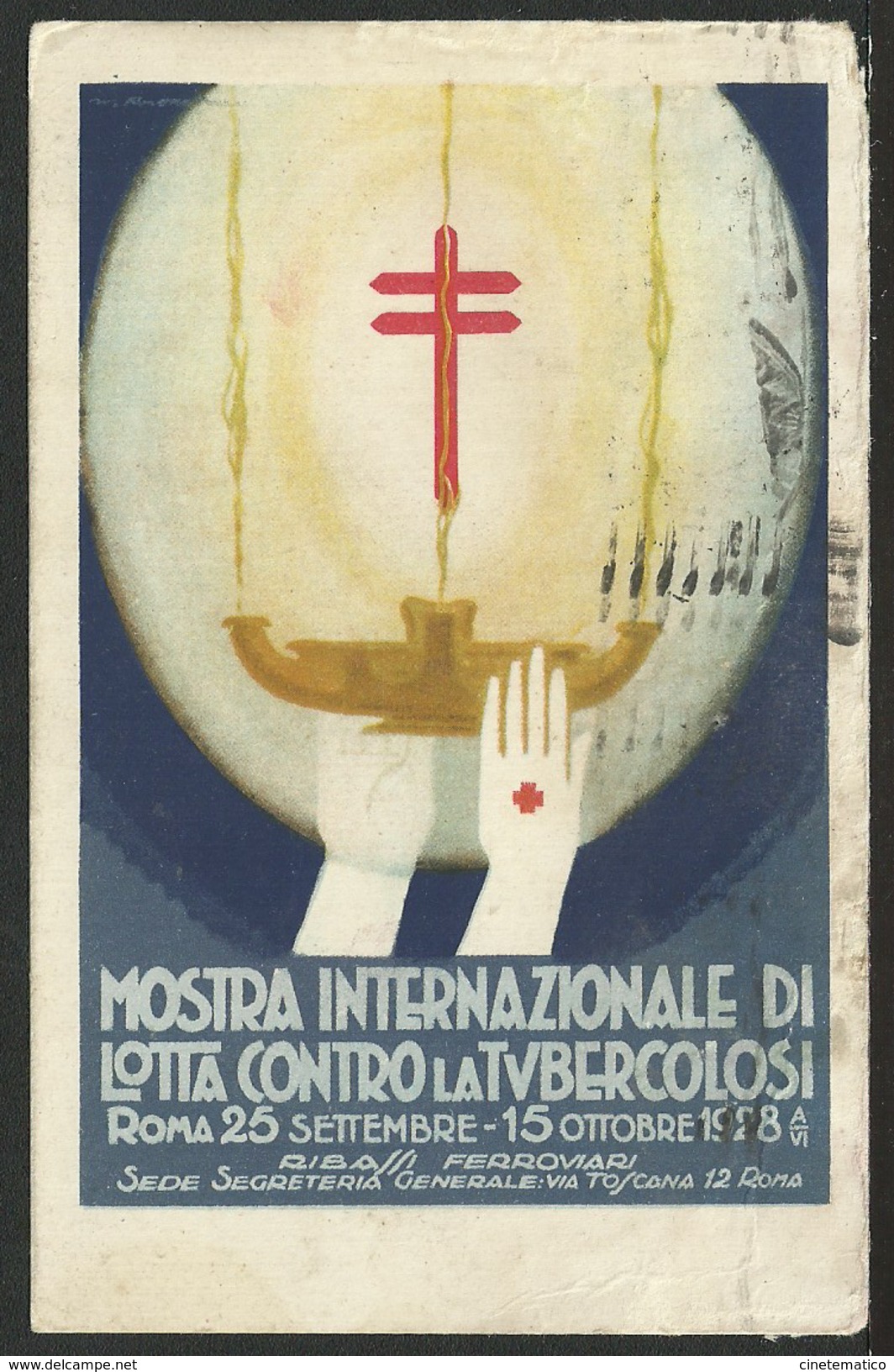 MOSTRA INTERNAZIONALE Di LOTTA CONTRO La TUBERCOLOSI - ROMA - Salute