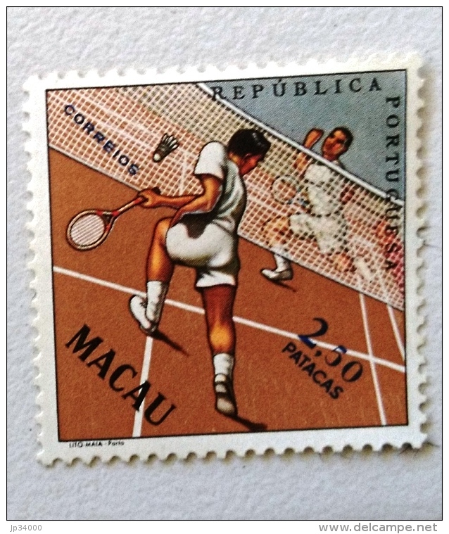 MACAU, Badmington, 1 Valeur * MLH - Bádminton