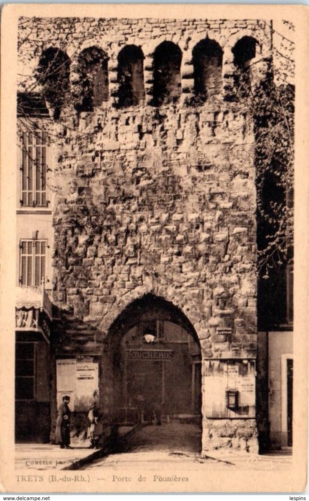 13 - TRETS -- Porte De Pounières - Trets