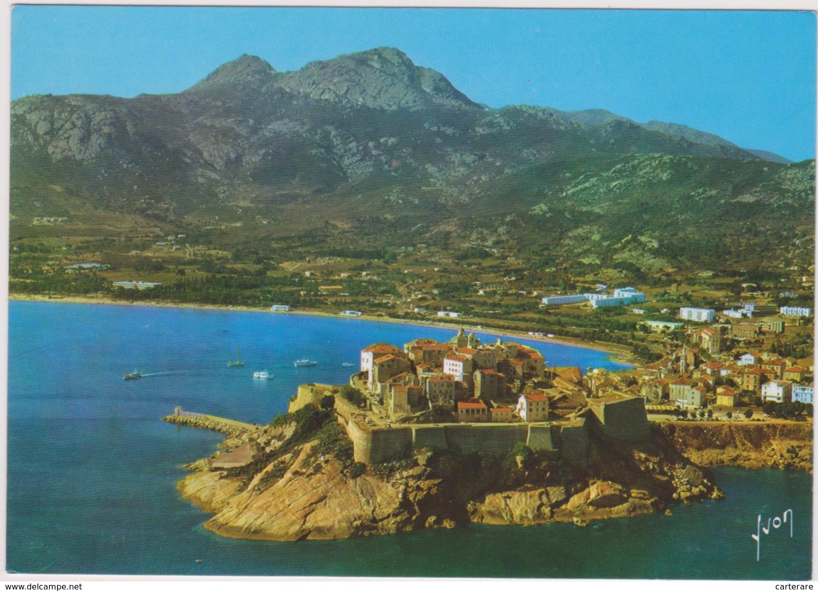 HAUTE CORSE,CALVI,IL Y A 30 ANS,BALAGNE,VILLE DE RESISTANT ANTI FASCISTE,PENDANT LA GUERRE,CITADELLE,PALAIS GIUBEGA - Calvi