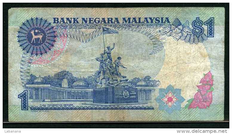 329-Malaysie Billet De 1 Ringgit 1981-83 GY537 - Malasia