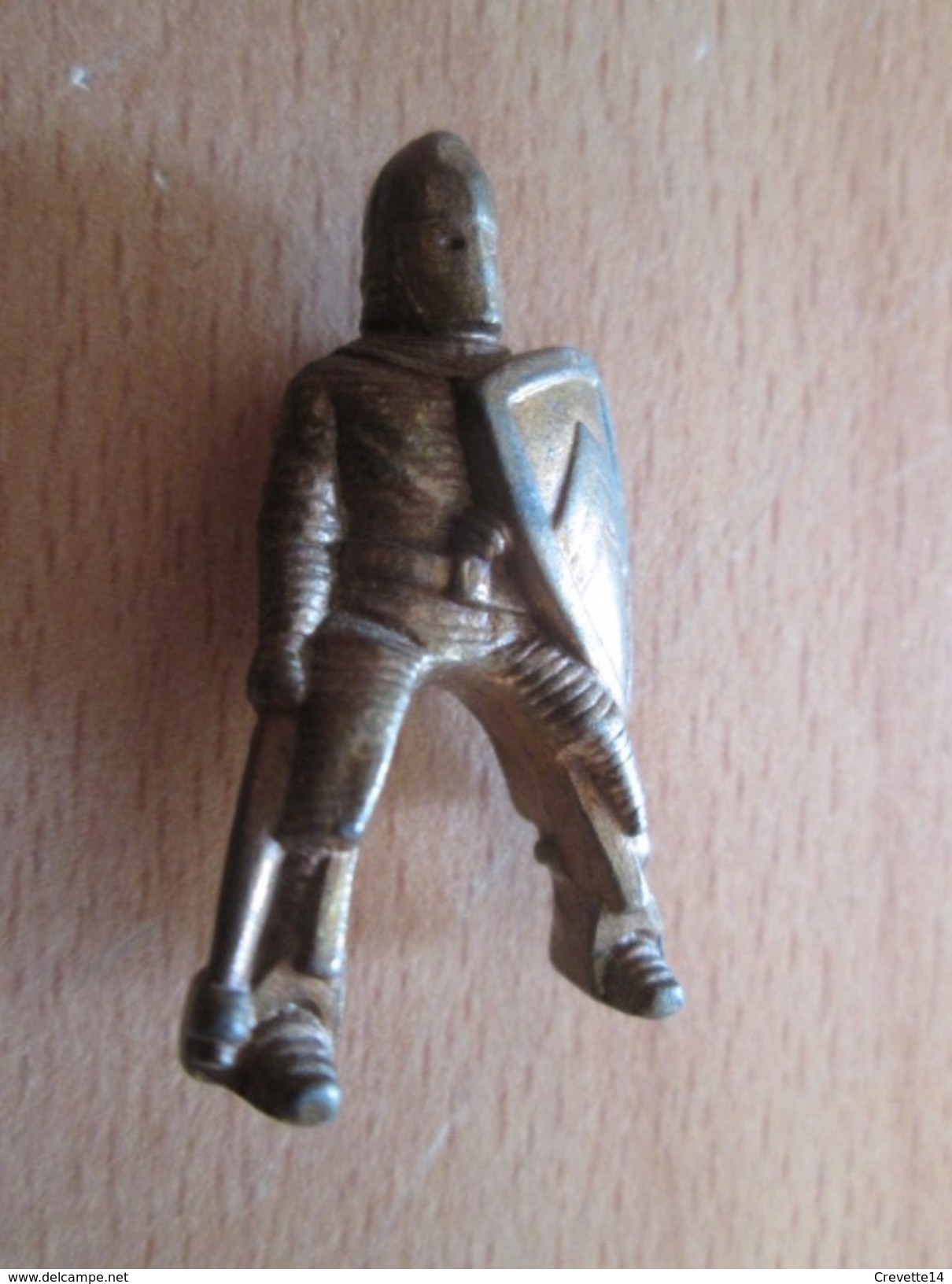 Figurine KINDER MONOBLOC METAL /  CAVALIER DU MOYEN AGE - Metal Figurines