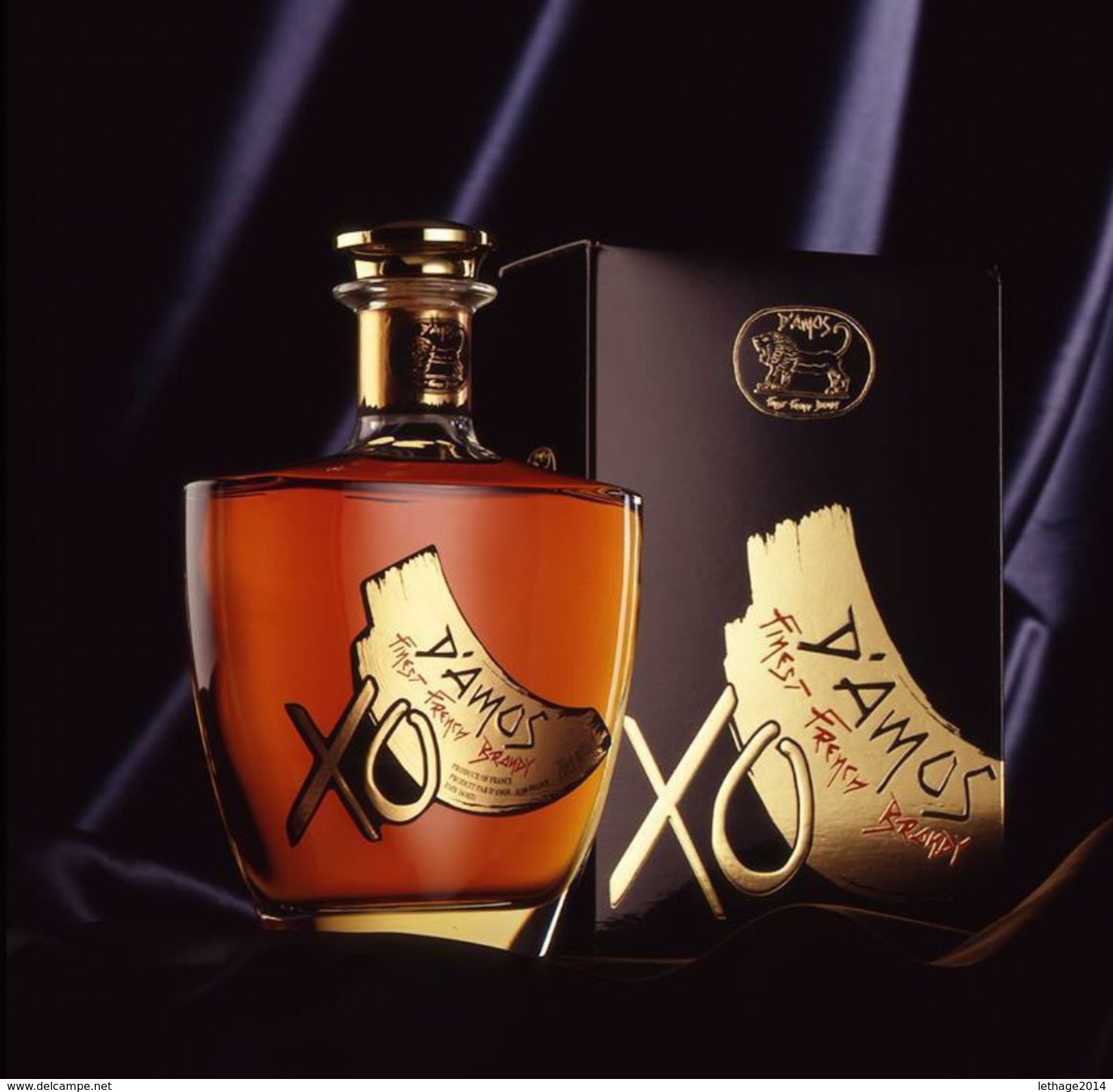 FINEST FRENCH BRANDY D AMOS XO LIMITED EDITION SPECIAL 750CL  NUOVO DA COLLEZIONE POCHISSIME BOTTIGLIE PRODOTTE . - Spiritueux