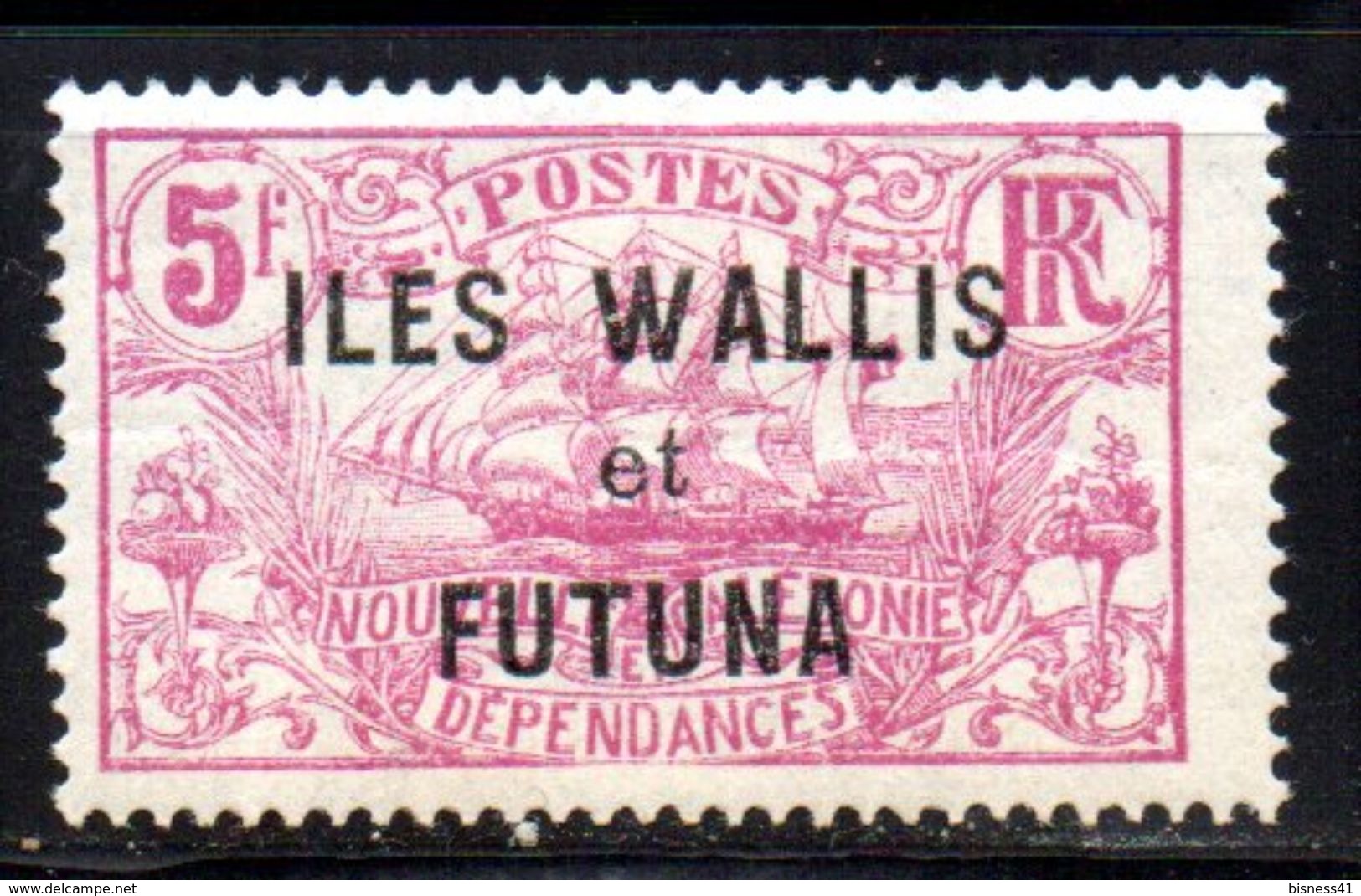 Col 4/ Wallis Et Futuna Variété N° 37 A Sans Surcharge Neuf X MH Cote 350,00&euro; - Ungebraucht