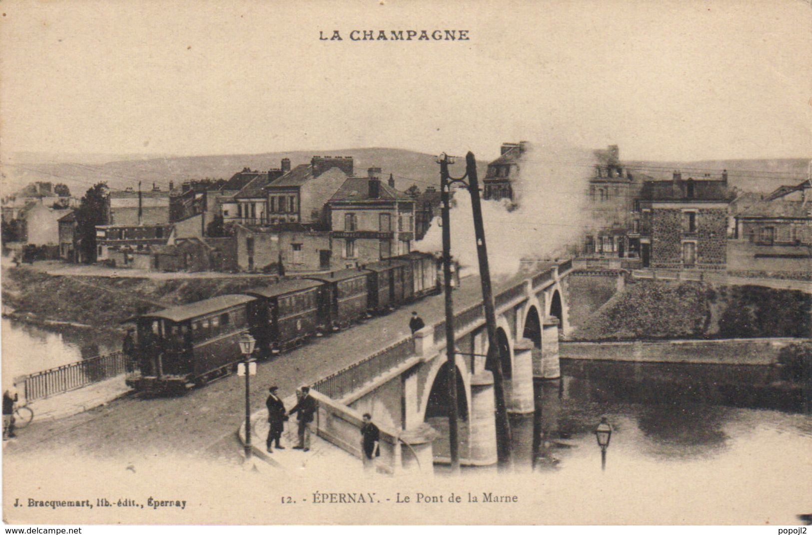 EPERNAY - Le Pont De La Marne - Epernay