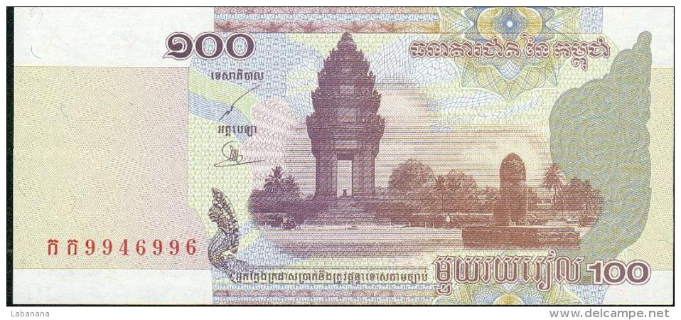 25-Cambodge Billet De 100 Riels 2001 MM994 Neuf - Cambodia