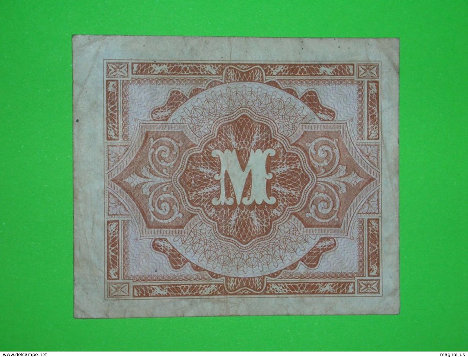 1944-5 MARK-ALLIED MILITARY CURRENCY-GERMANY-GERMAN BANKNOTE-NOTE-BILL-CASH-WW2, ALLIIERTE MILITARBEHORDE - 5 Mark