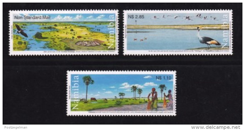 NAMIBIA, 2003, Mint Never Hinged  Stamp(s), Cuvelai Drainage System,  Sa 428-430, #8016 - Namibië (1990- ...)