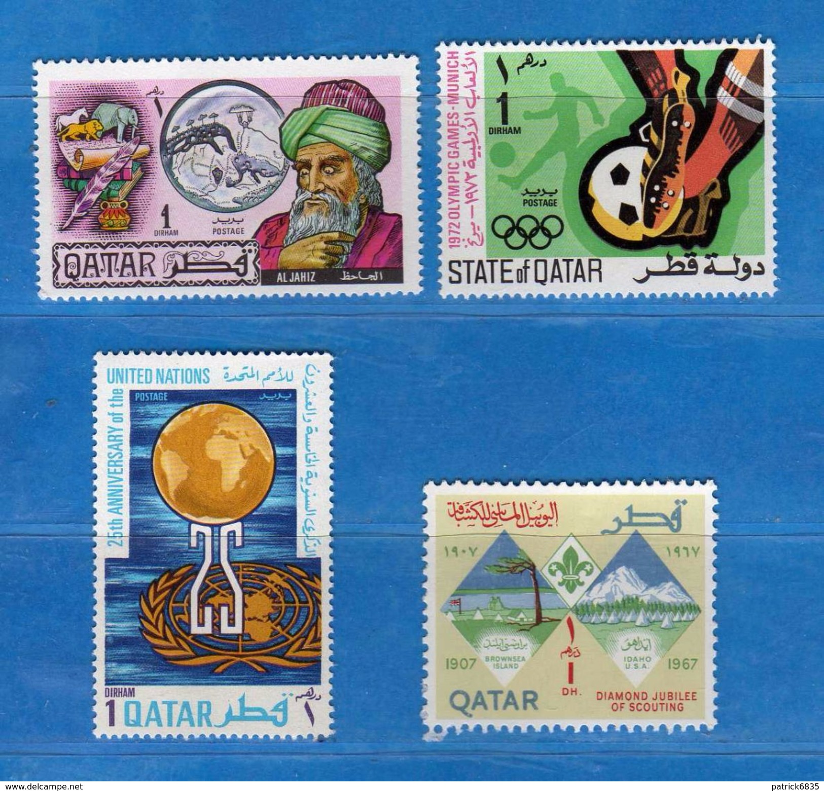 (MN1) QATAR **- 1967-1972 -  .  MNH.   Vedi Desrizione - Qatar