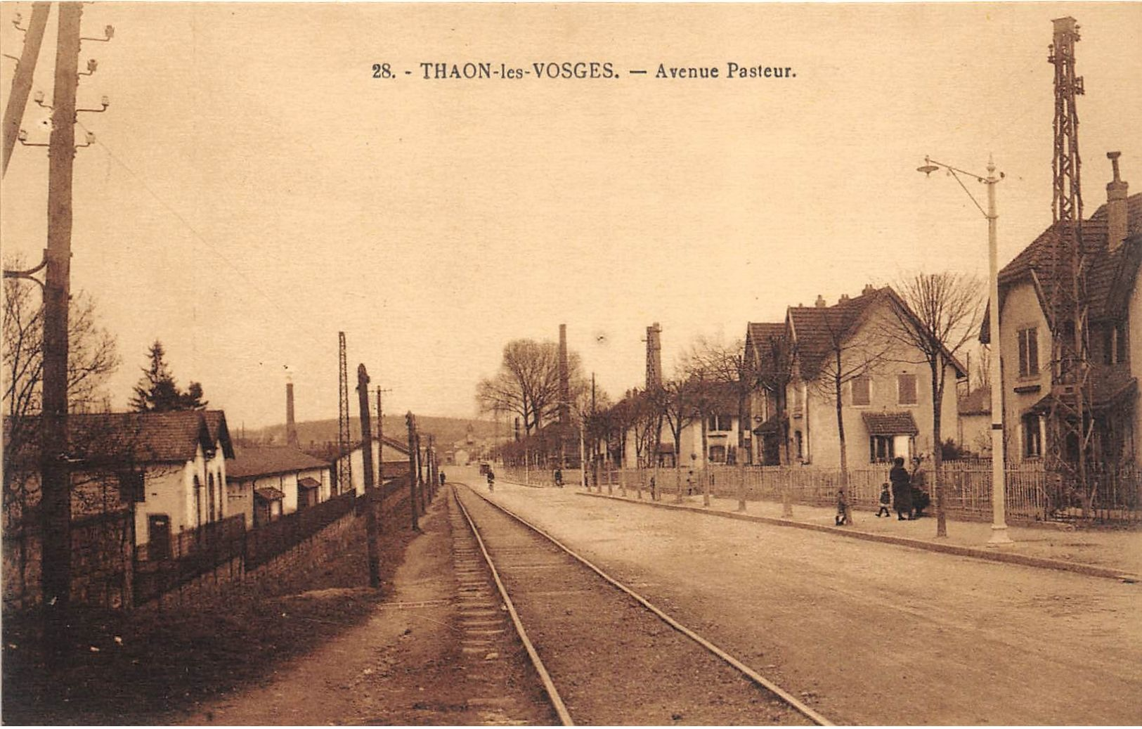 88.THAON LES VOSGES AVENUE PASTEUR - Thaon Les Vosges