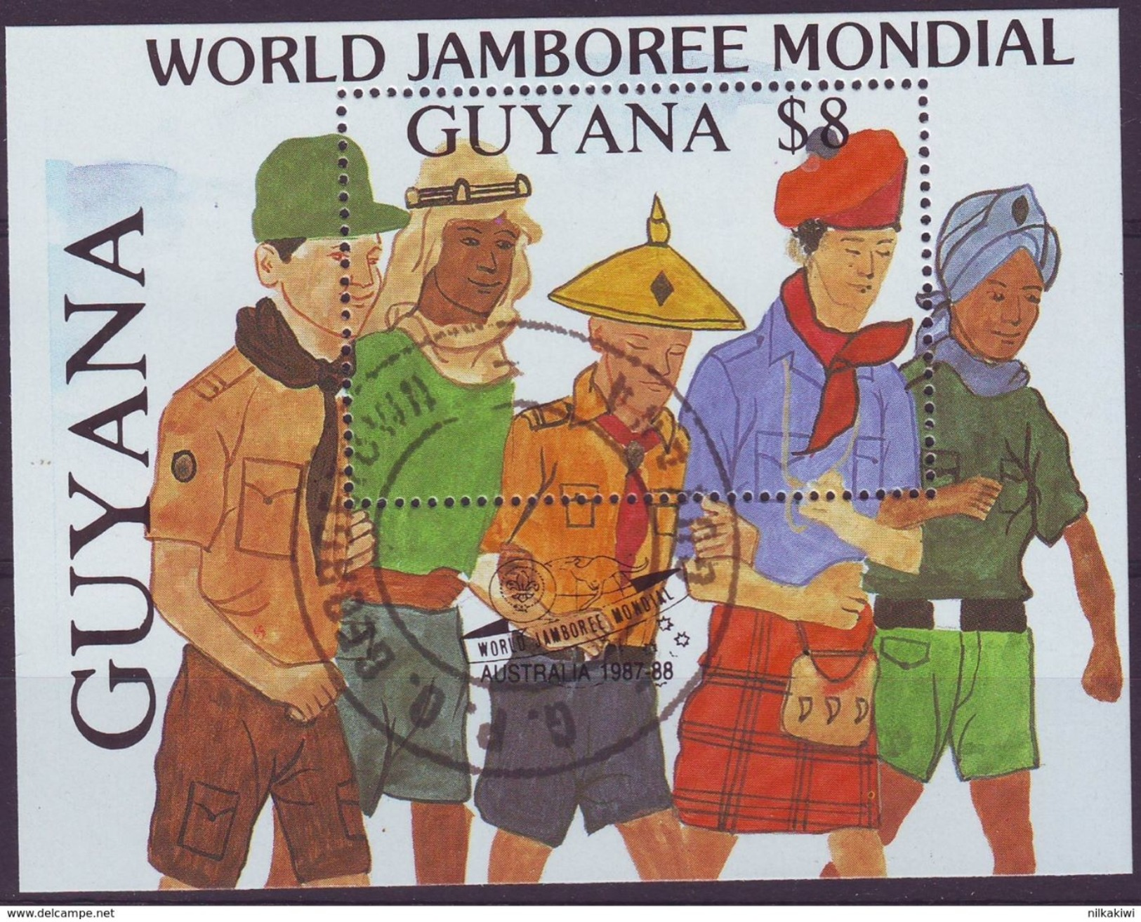GUYANE - Lot De 9 Blocs (o) (K 56) - Guyane (1966-...)
