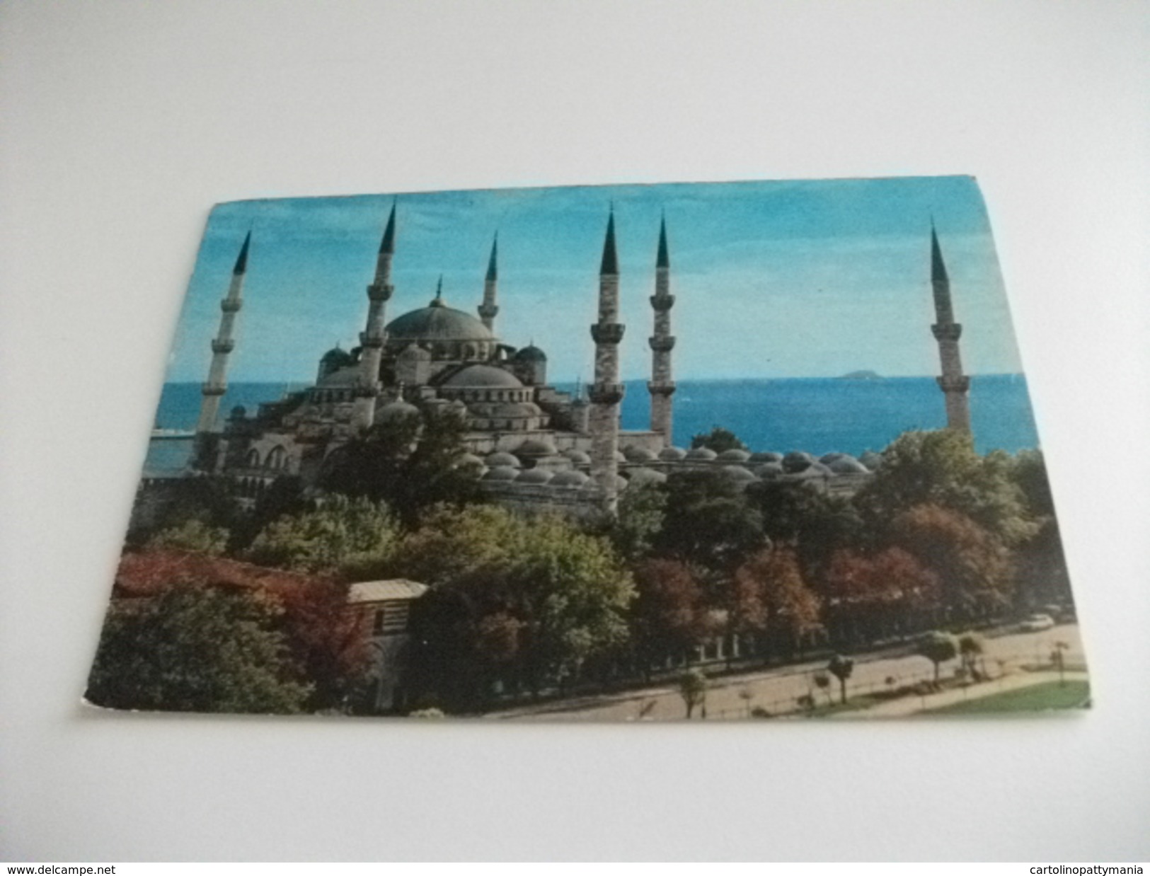 MOSCHEA MOSQUEE MOSQUE BLU  BLEU ISTANBUL FRANCOBOLLI TURCHIA - Islam