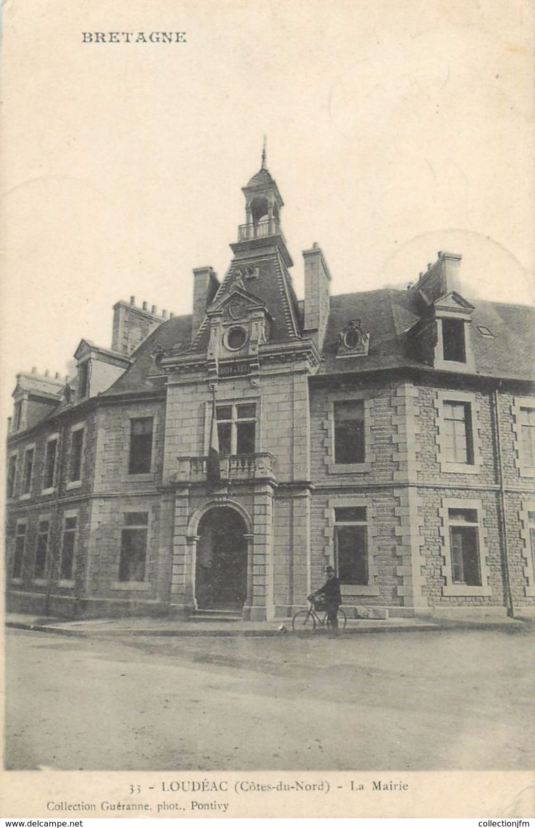 CPA FRANCE 22 "Loudéac, La Mairie" - Loudéac