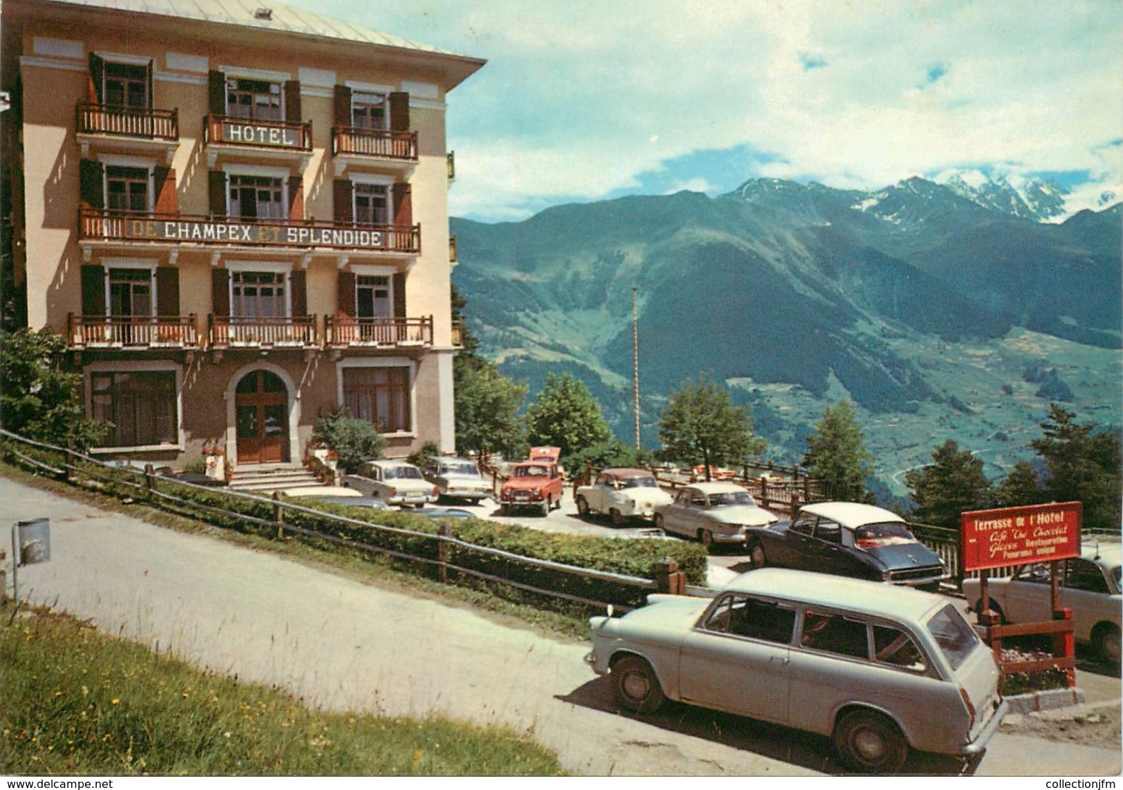 CPSM SUISSE "Champex Lac, Hotel Splendide" - Autres & Non Classés