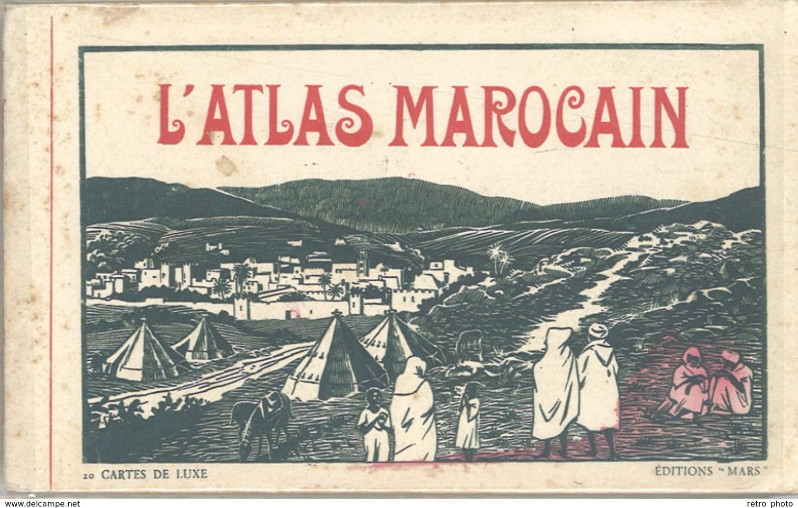 Maroc - Carnet 20 CPA &ndash; L'Atlas Marocain &ndash; Editions Mars - Autres & Non Classés