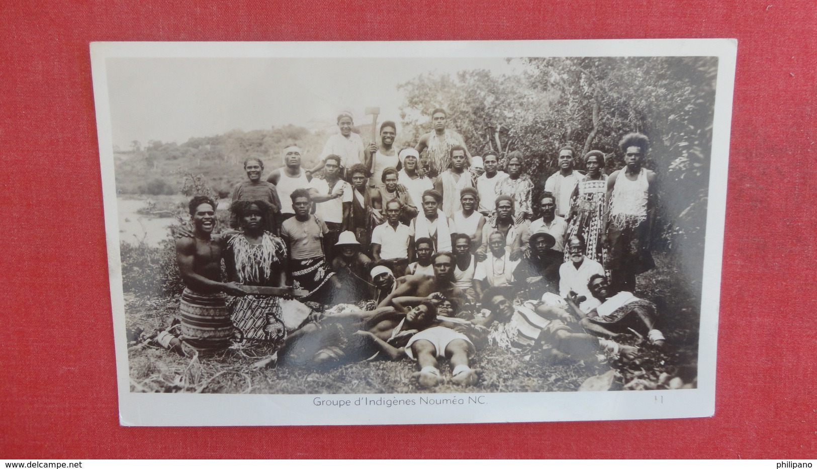 RPPC-- Groupe D'Indigenes Noumea  Nouvelle Calédonie    Ref 2654 - Nouvelle Calédonie