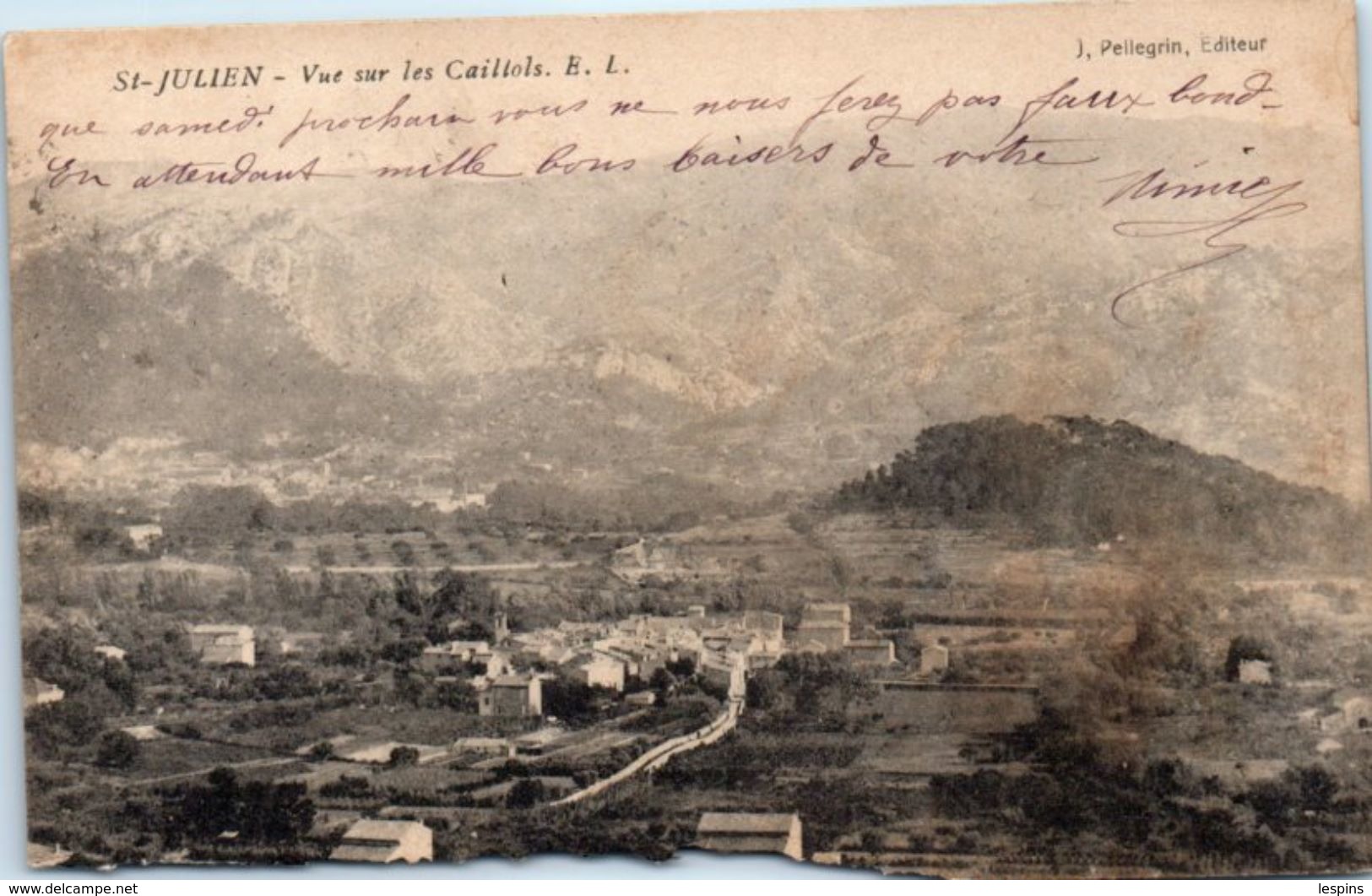 13 - SAINT JULIEN -- Vue Sur Les Caillols - Saint Barnabé, Saint Julien, Montolivet