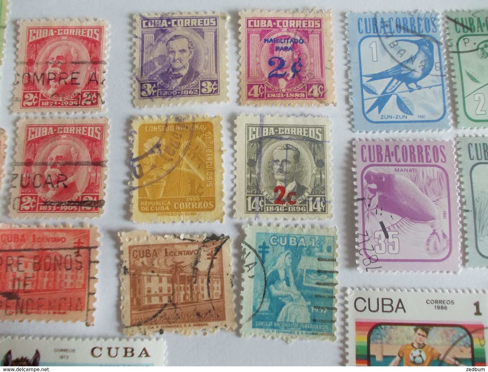 TIMBRE Cuba Valeur 9.10 &euro; - Autres & Non Classés